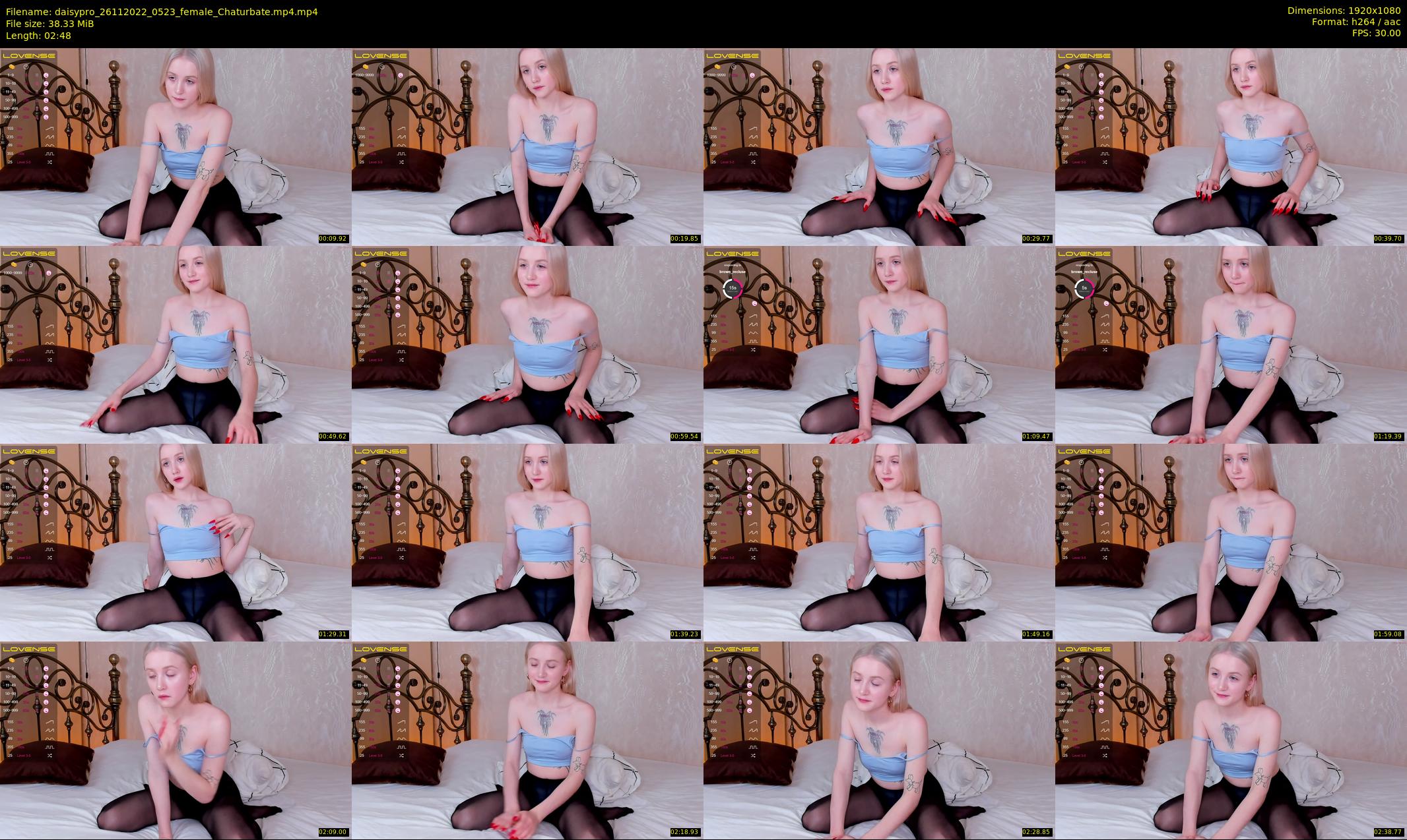 daisypro — 3 minute Chaturbate couple cam show recording, 1080p, Nov 26, 2022