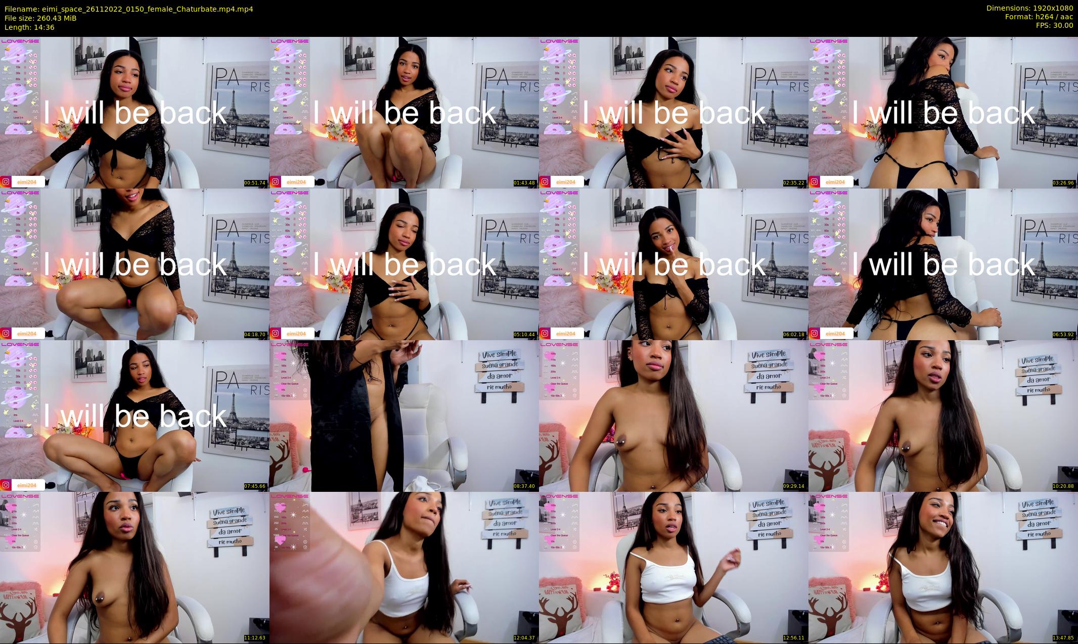 eimi_space — 15 minute Chaturbate female cam show recording, 1080p, Nov 26, 2022
