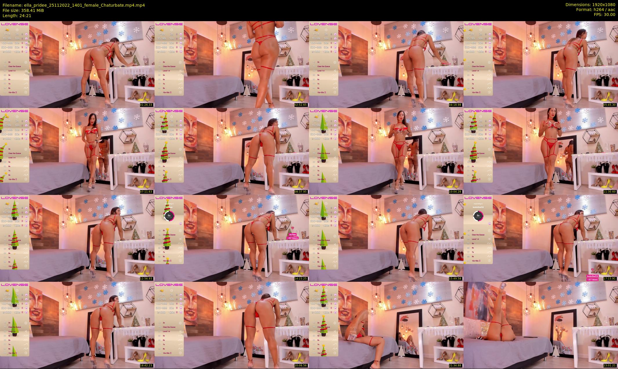 ella_pridee — 25 minute Chaturbate female cam show recording, 1080p, Nov 25, 2022