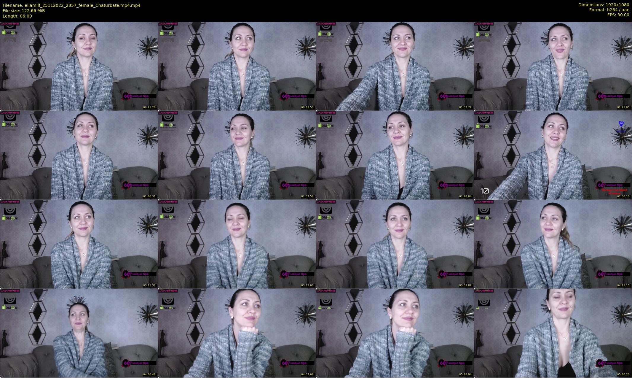 ellamilf — 6 minute Chaturbate female cam show recording, 1080p, Nov 25, 2022