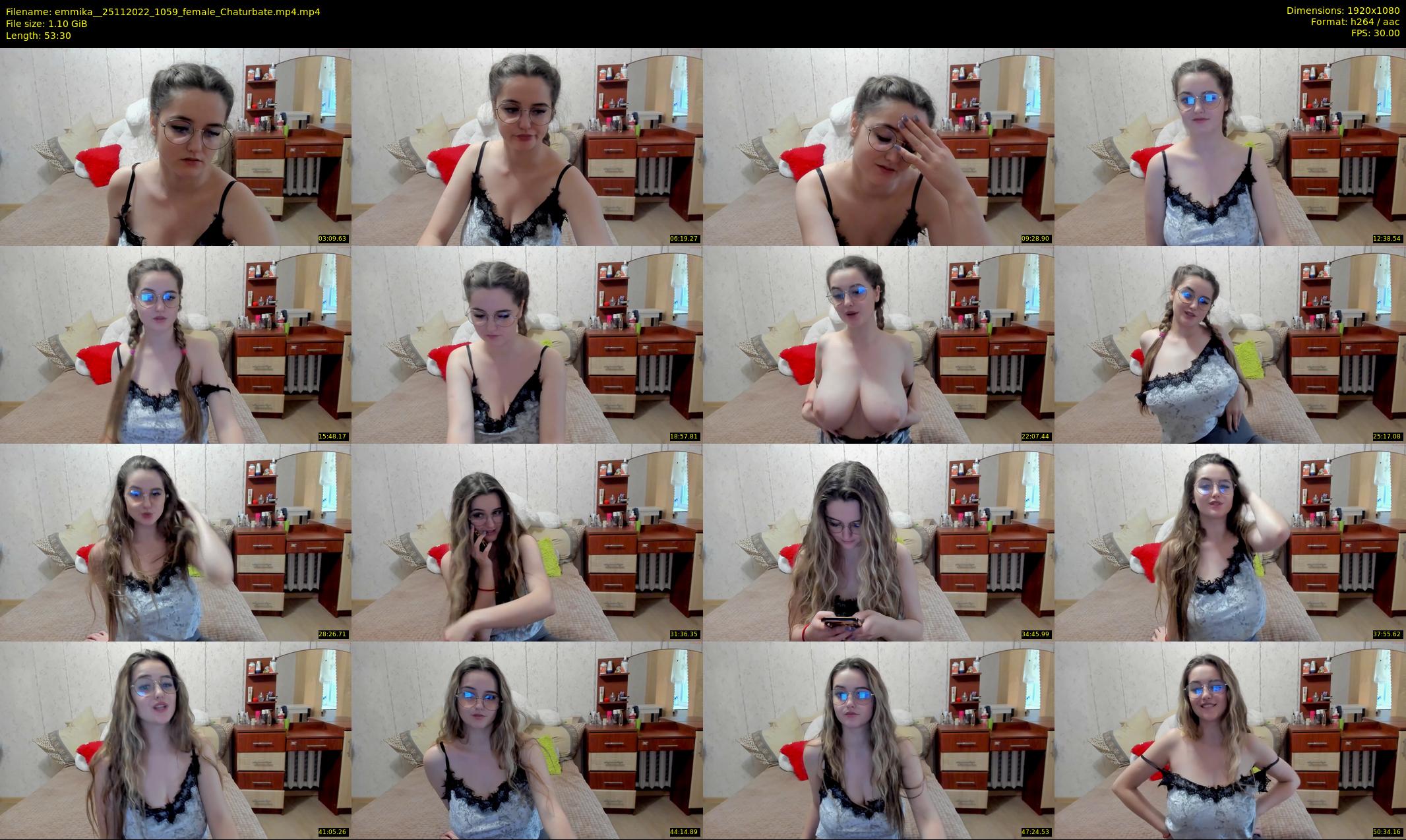 emmika_ — 54 minute Chaturbate female cam show recording, 1080p, Nov 25, 2022
