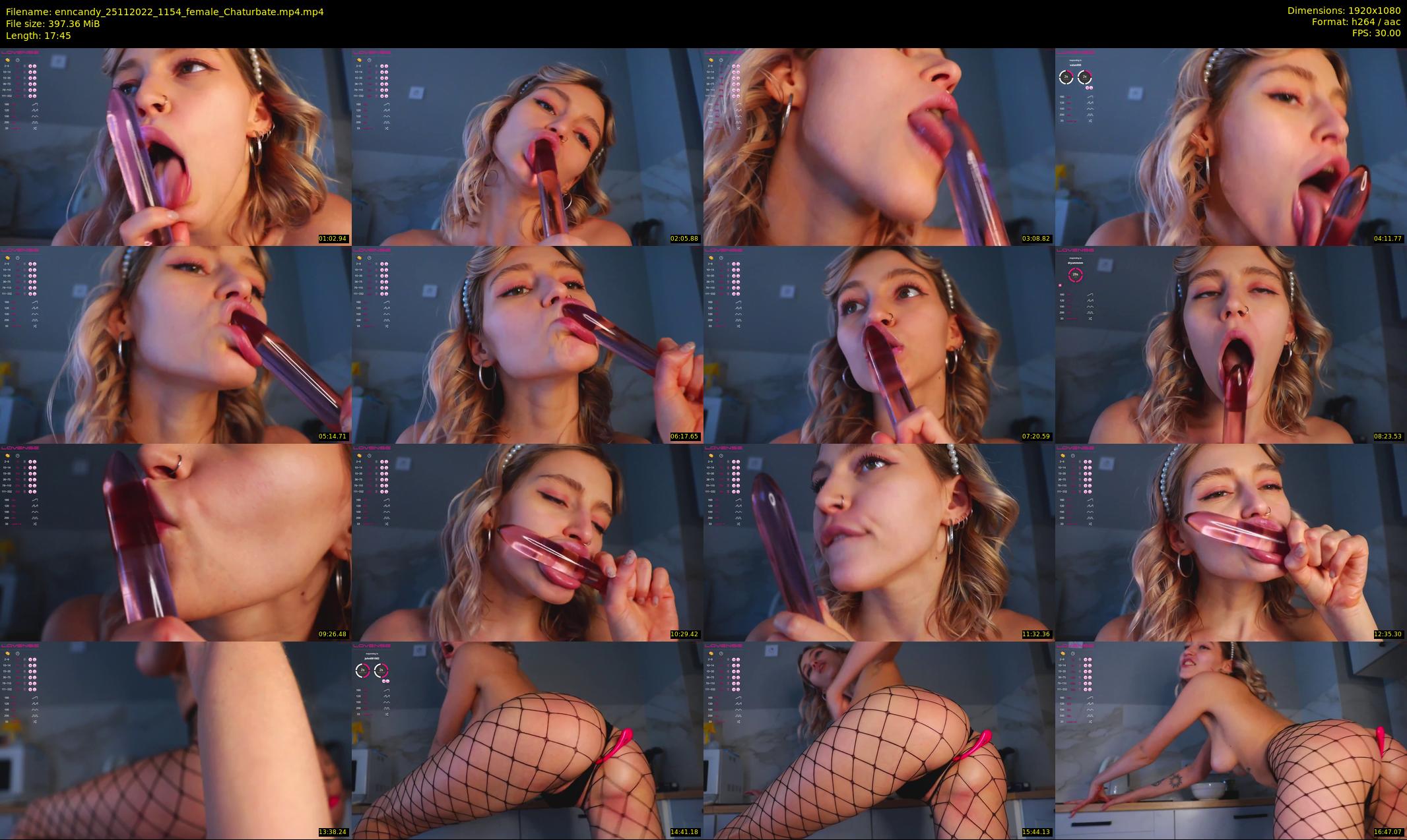 enncandy — 18 minute Chaturbate female cam show recording, 1080p, Nov 25, 2022