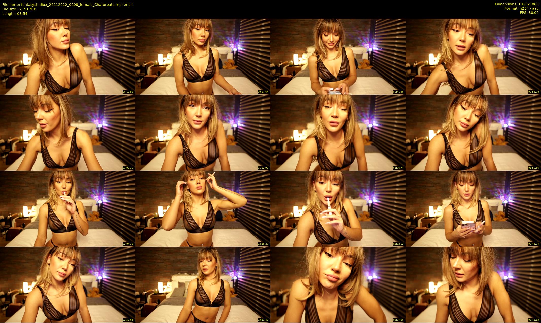 fantasystudiox — 4 minute Chaturbate female cam show recording, 1080p, Nov 26, 2022