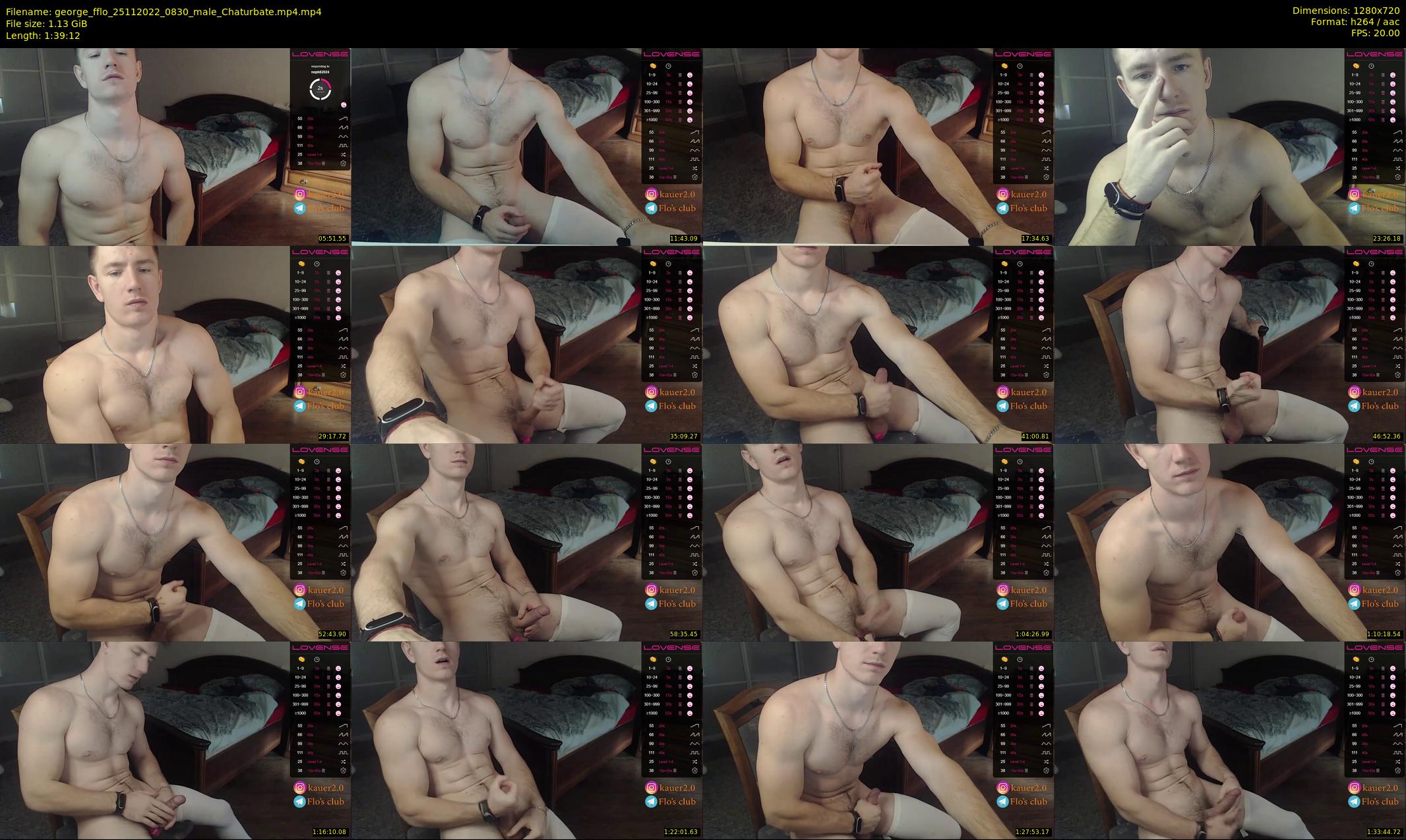 george_fflo — 100 minute Chaturbate male cam show recording, 720p, Nov 25, 2022