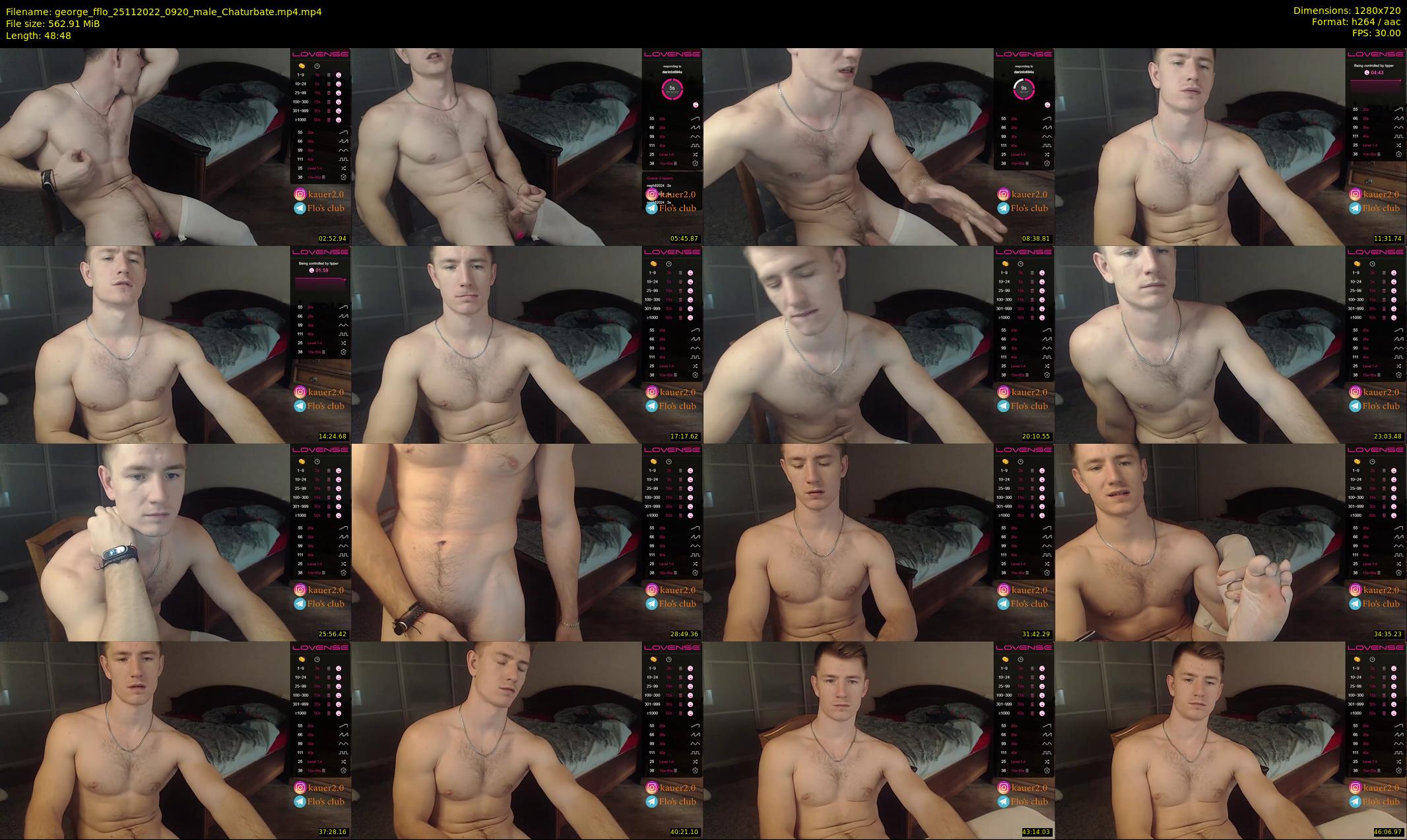 george_fflo — 49 minute Chaturbate male cam show recording, 720p, Nov 25, 2022