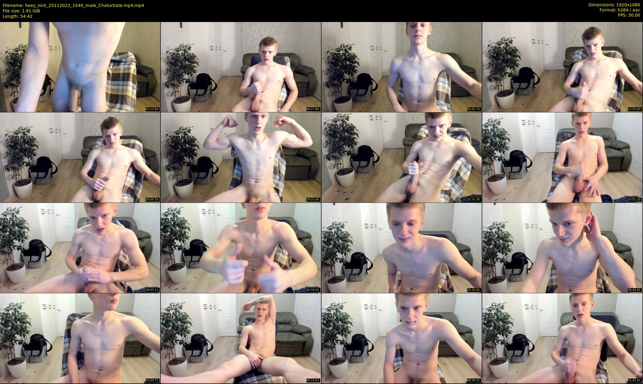 heey_nick — 55 minute Chaturbate male cam show recording, 1080p, Nov 25, 2022