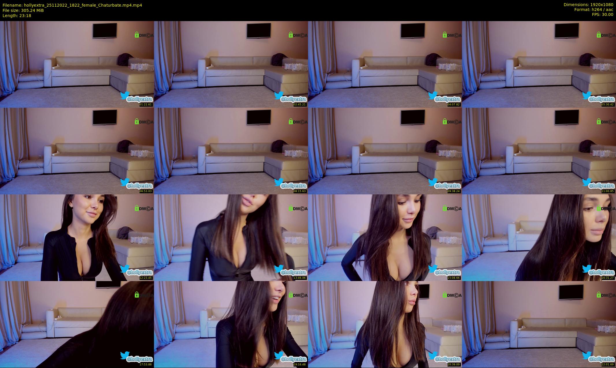 hollyextra — 24 minute Chaturbate female cam show recording, 1080p, Nov 25, 2022