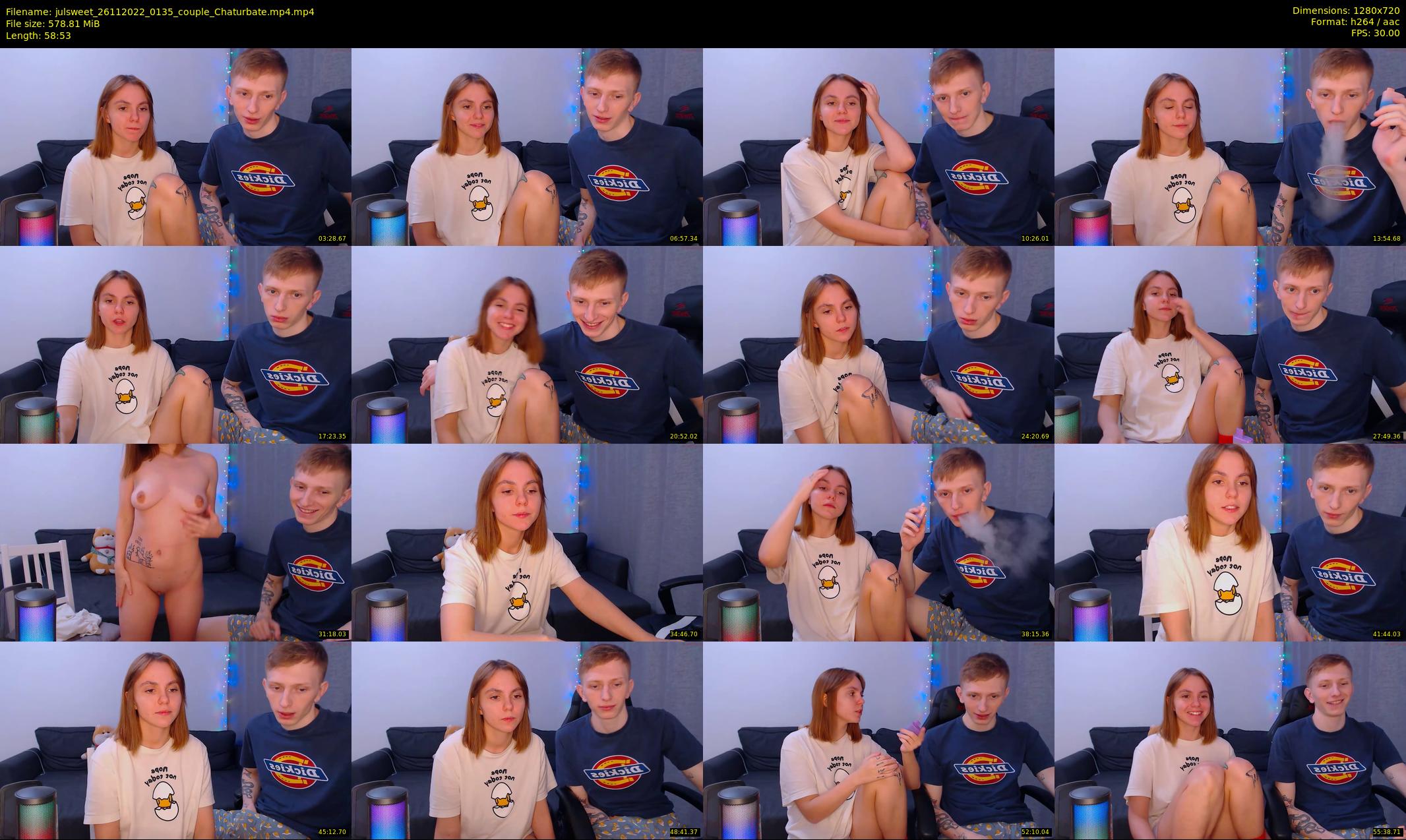 julsweet — 59 minute Chaturbate male cam show recording, 720p, Nov 26, 2022