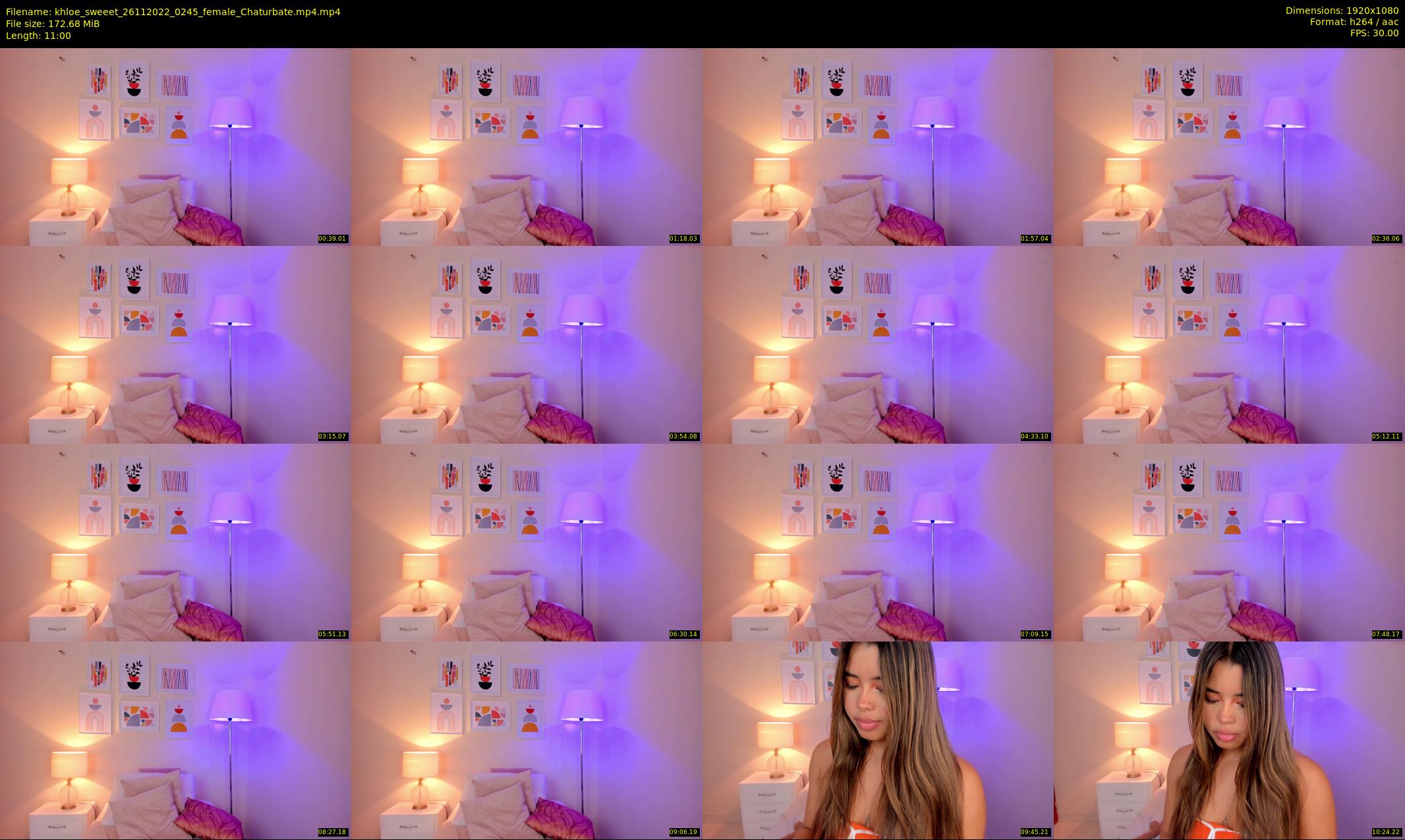 khloe_sweeet — 11 minute Chaturbate female cam show recording, 1080p, Nov 26, 2022