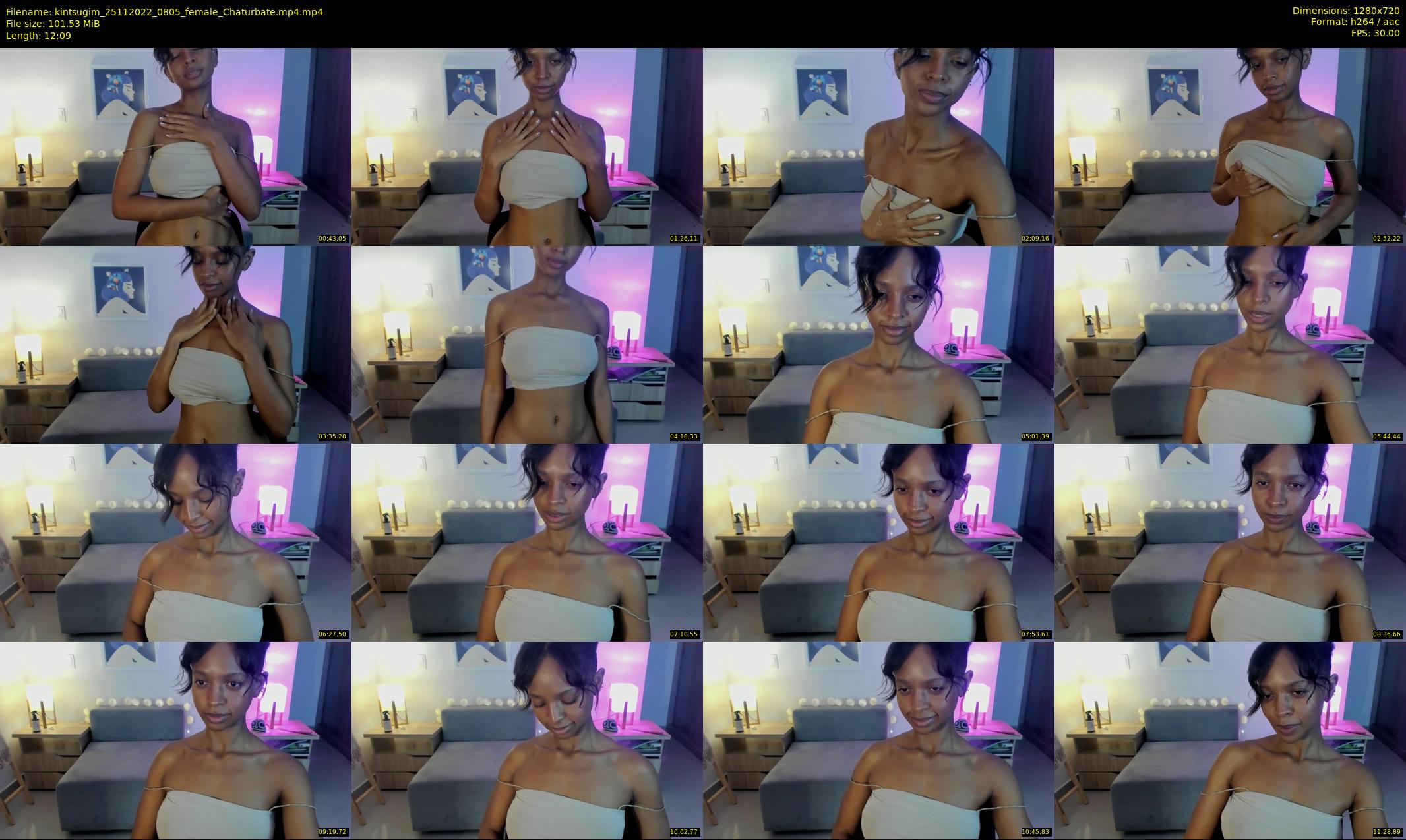 kintsugim — 13 minute Chaturbate female cam show recording, 720p, Nov 25, 2022