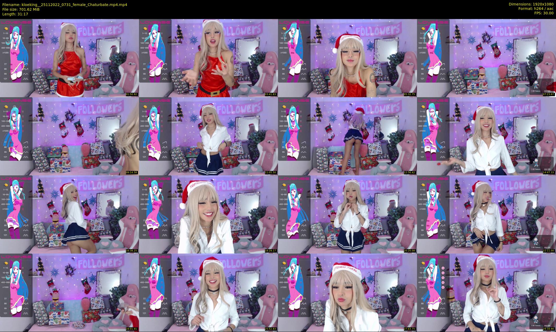 kloeking_ — 32 minute Chaturbate female cam show recording, 1080p, Nov 25, 2022