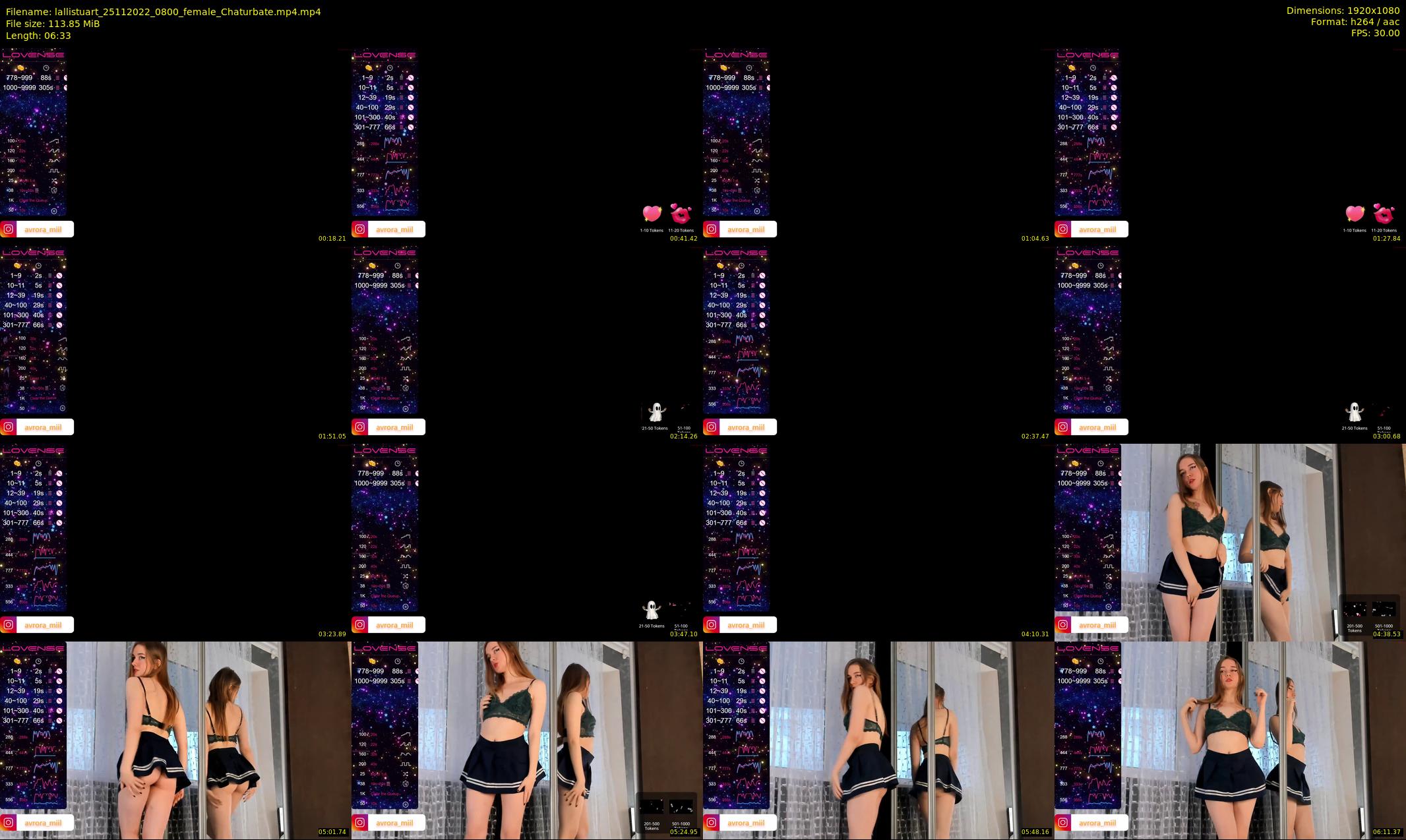 lallistuart — 7 minute Chaturbate female cam show recording, 1080p, Nov 25, 2022