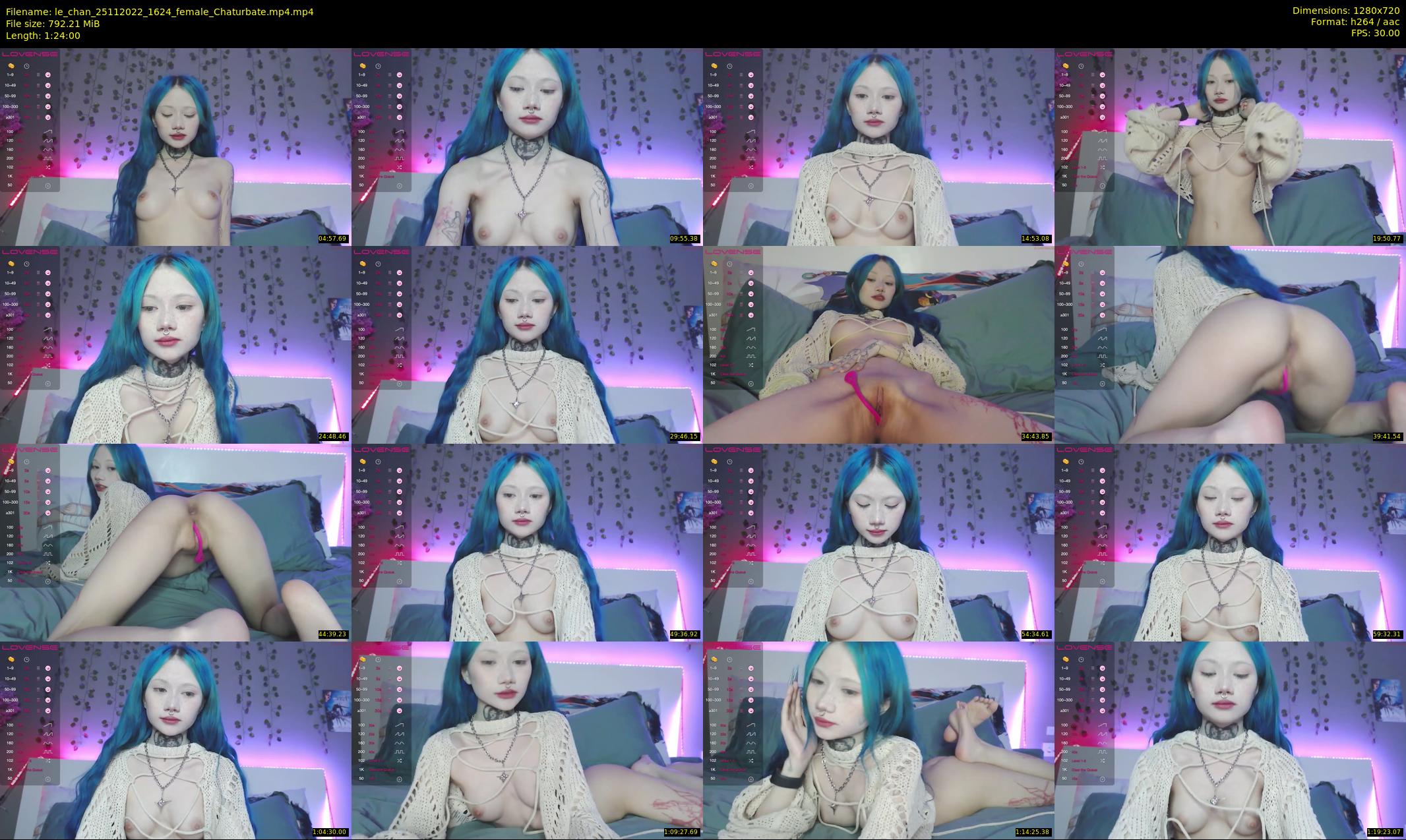 le_chan — 84 minute Chaturbate female cam show recording, 720p, Nov 25, 2022