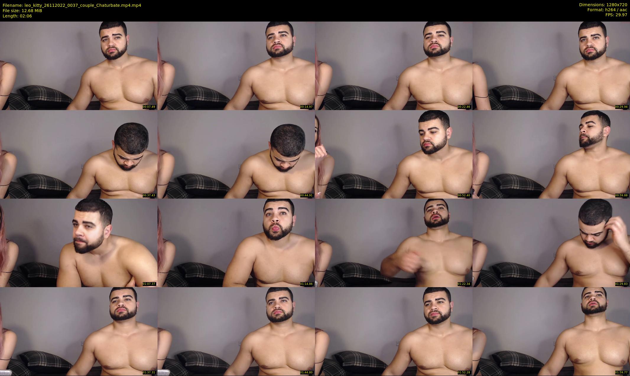 leo_kitty — 3 minute Chaturbate couple cam show recording, 720p, Nov 26, 2022