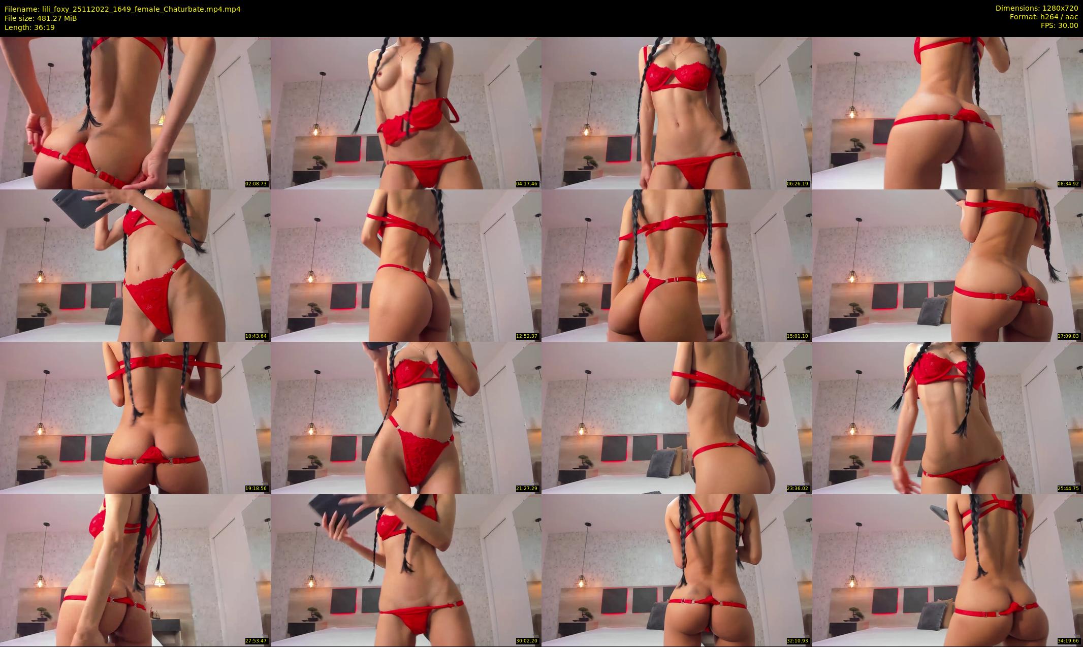lili_foxy — 37 minute Chaturbate female cam show recording, 720p, Nov 25, 2022