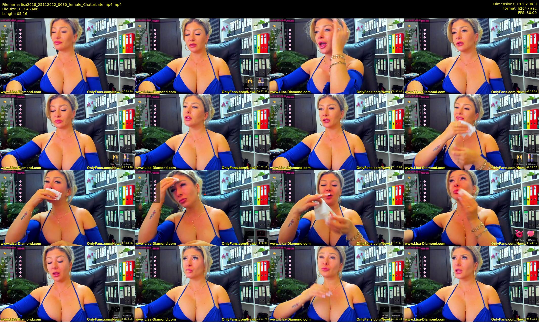 lisa2018 — 6 minute Chaturbate female cam show recording, 1080p, Nov 25, 2022