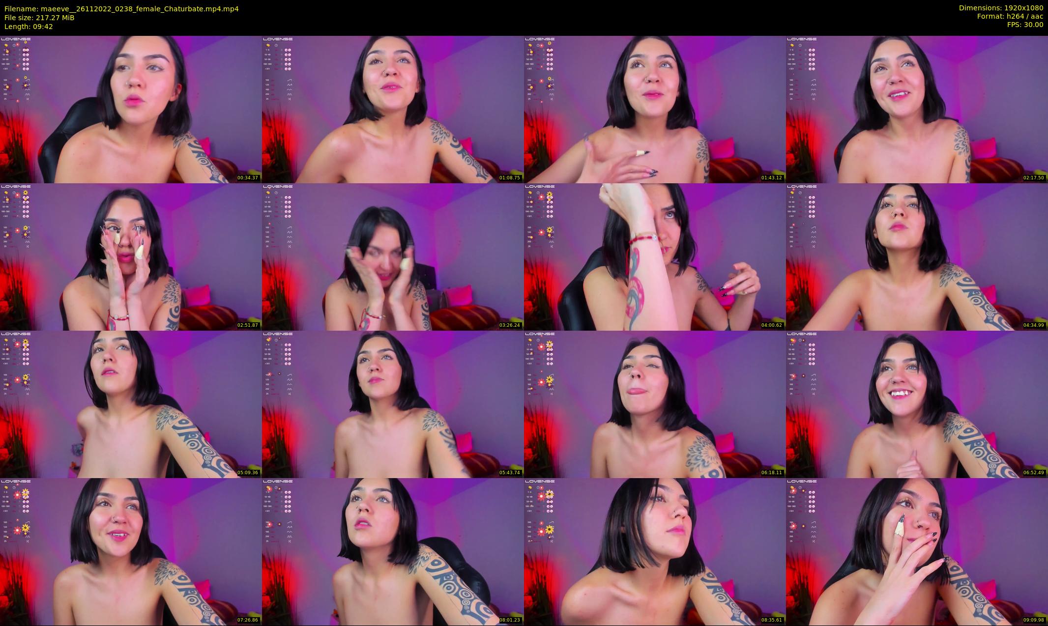 maeeve_ — 10 minute Chaturbate female cam show recording, 1080p, Nov 26, 2022