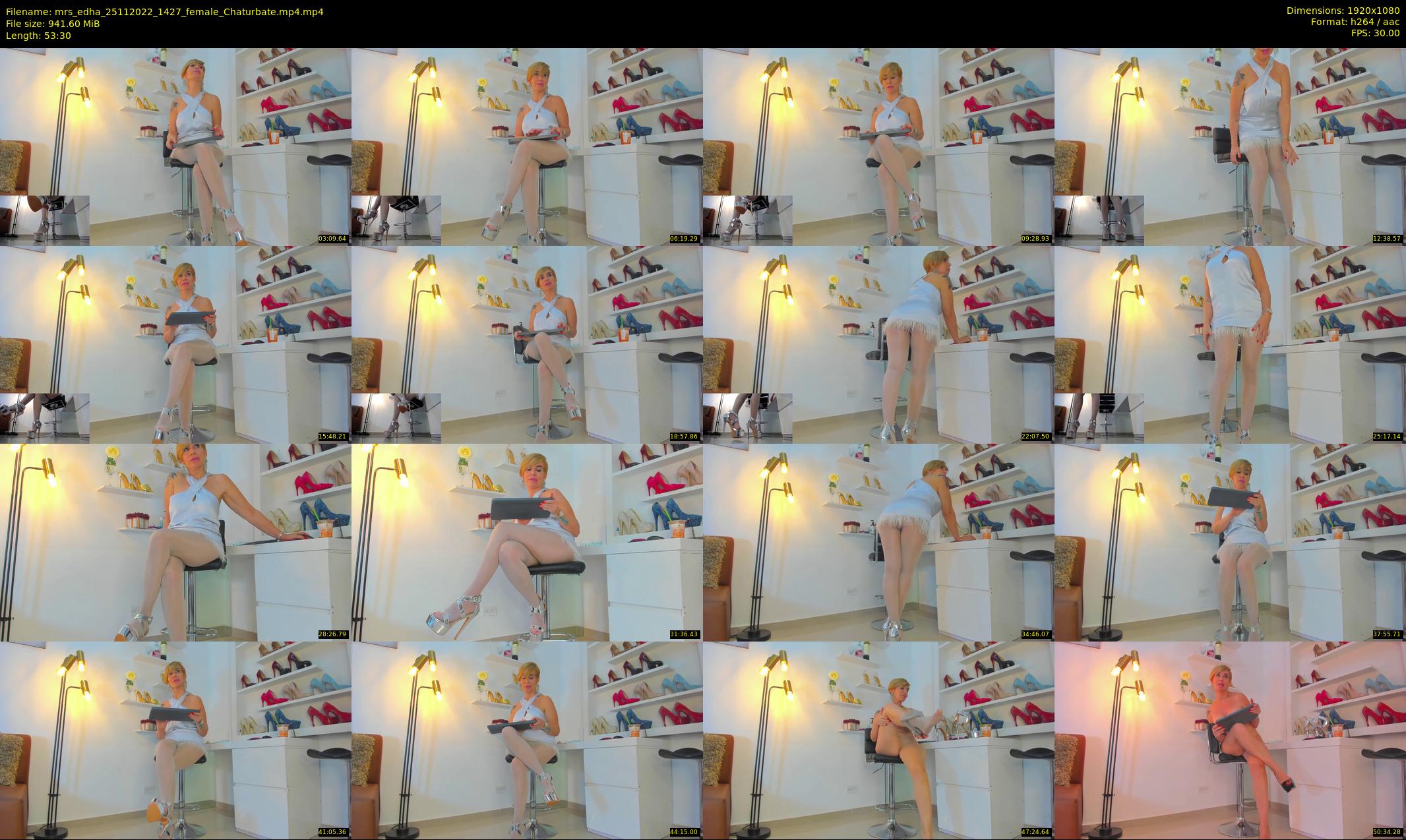 mrs_edha — 54 minute Chaturbate female cam show recording, 1080p, Nov 25, 2022