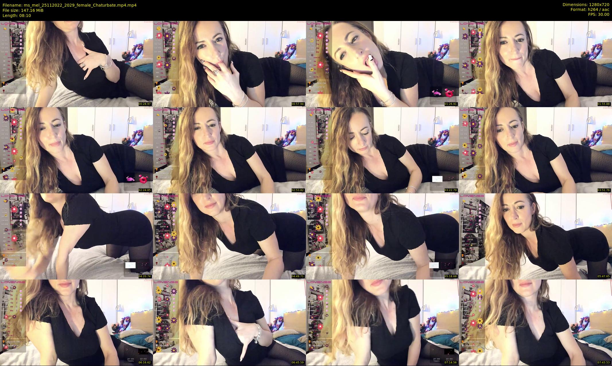 ms_mel — 9 minute Chaturbate female cam show recording, 720p, Nov 25, 2022
