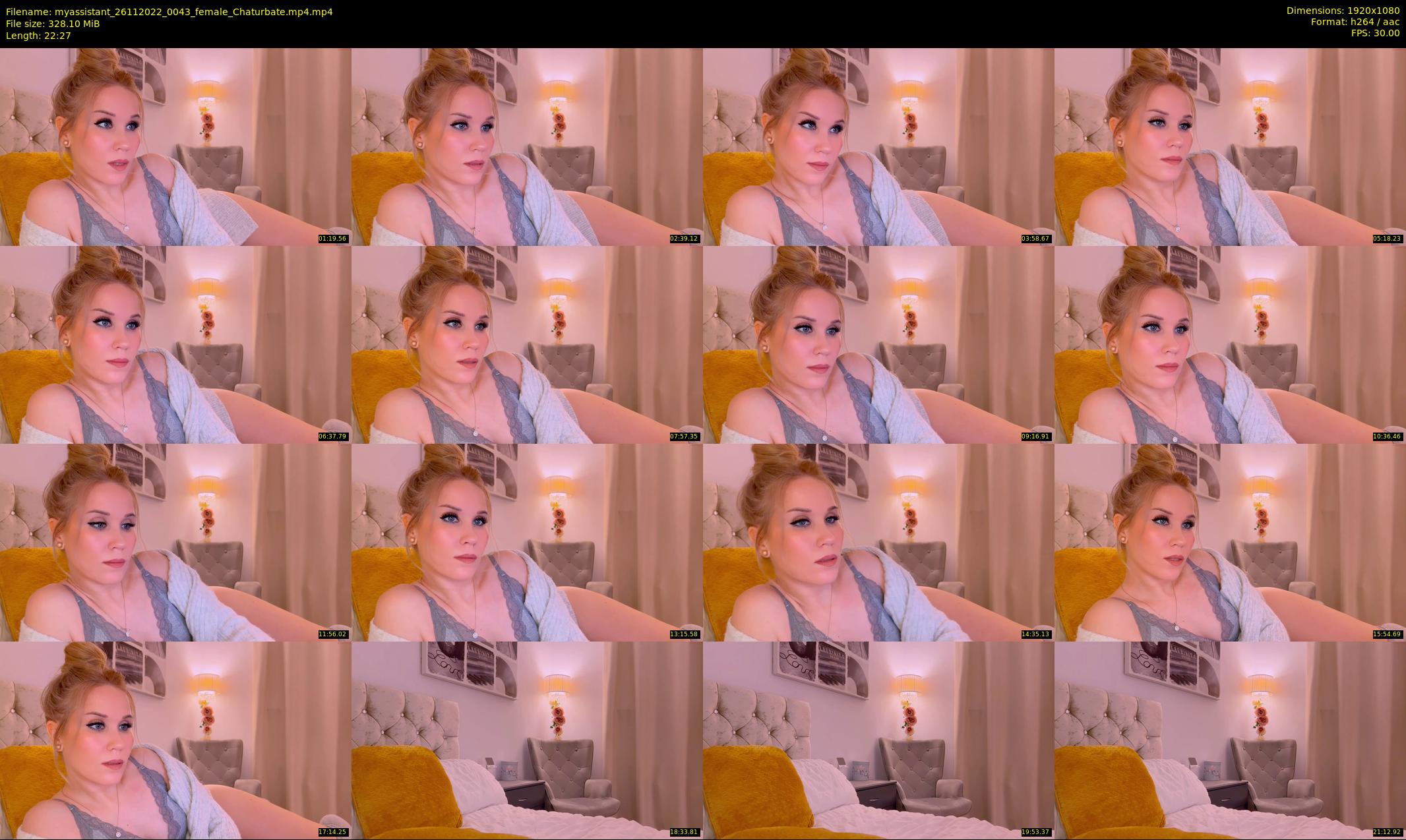 myassistant — 23 minute Chaturbate female cam show recording, 1080p, Nov 26, 2022