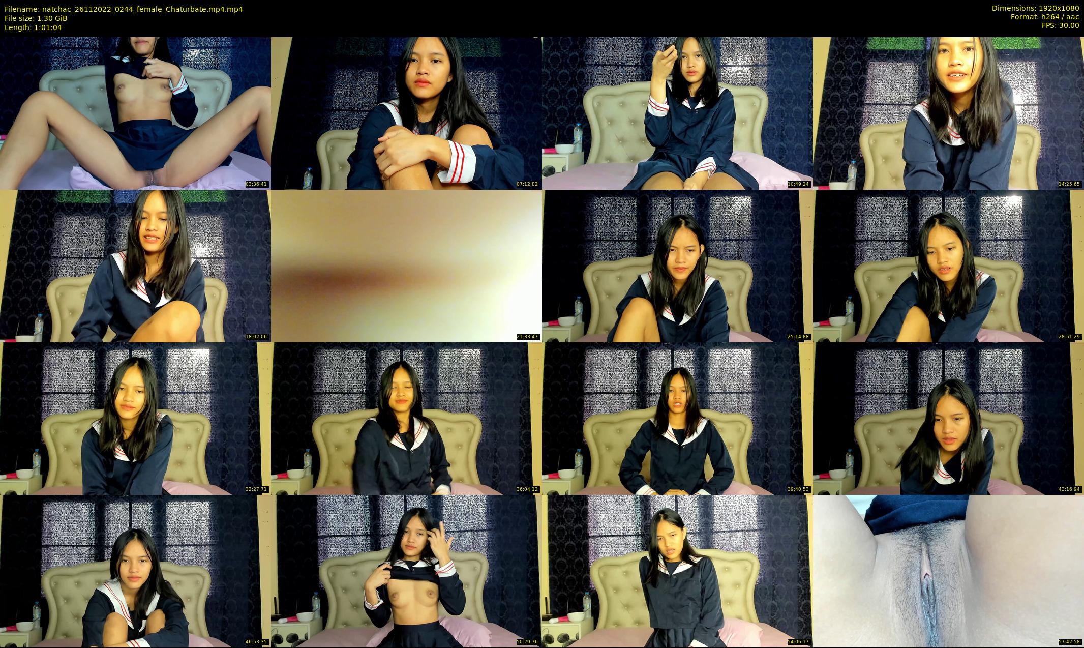 natchac — 62 minute Chaturbate female cam show recording, 1080p, Nov 26, 2022