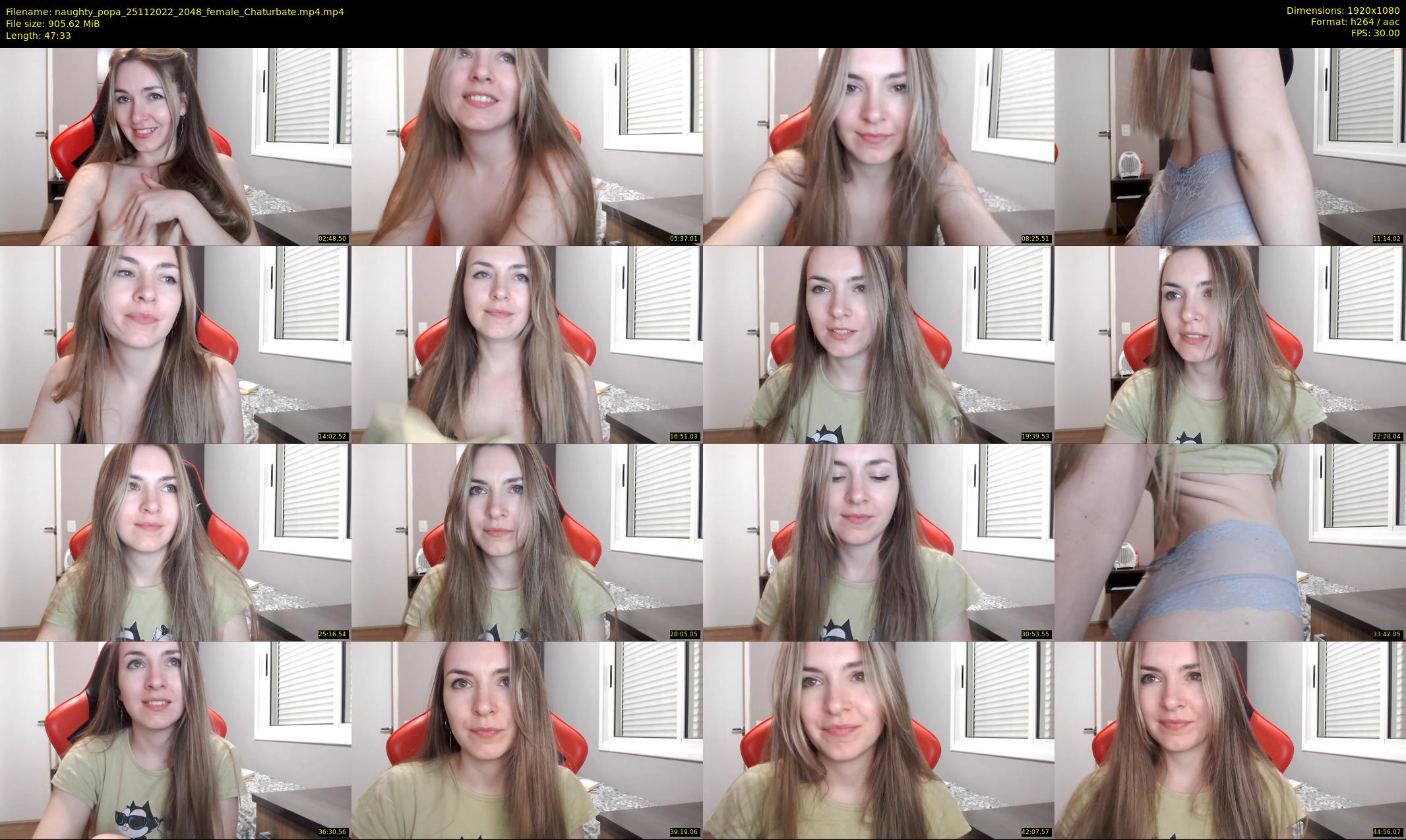 naughty_popa — 48 minute Chaturbate female cam show recording, 1080p, Nov 25, 2022