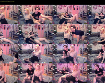 nickanny — 55 minute Chaturbate couple cam show recording, 1080p, Nov 25, 2022