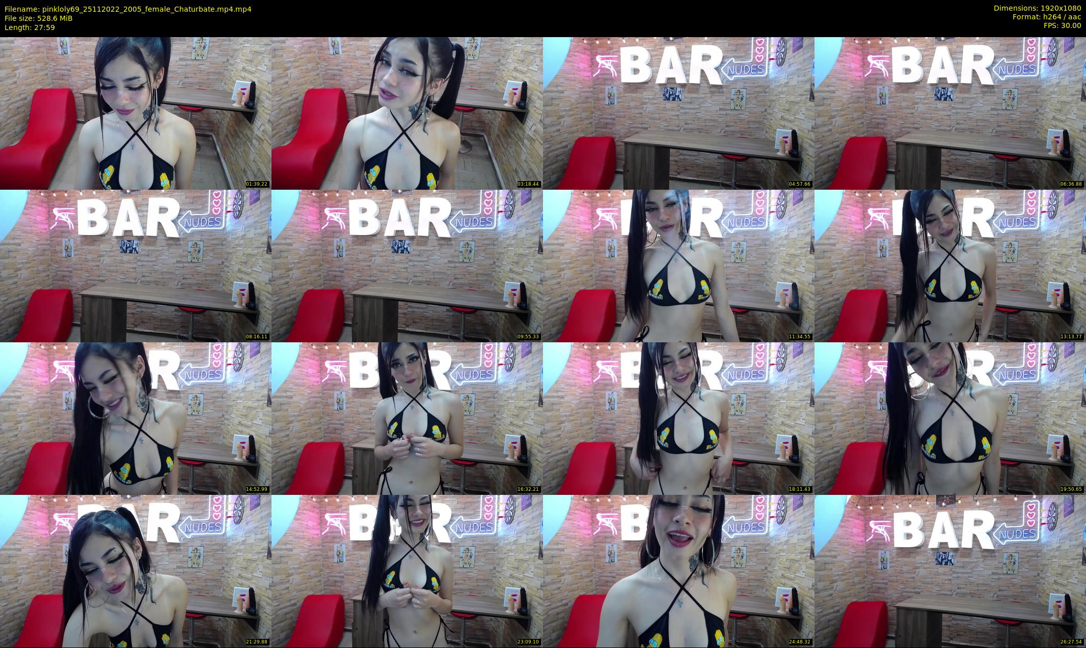 pinkloly69 — 28 minute Chaturbate female cam show recording, 1080p, Nov 25, 2022