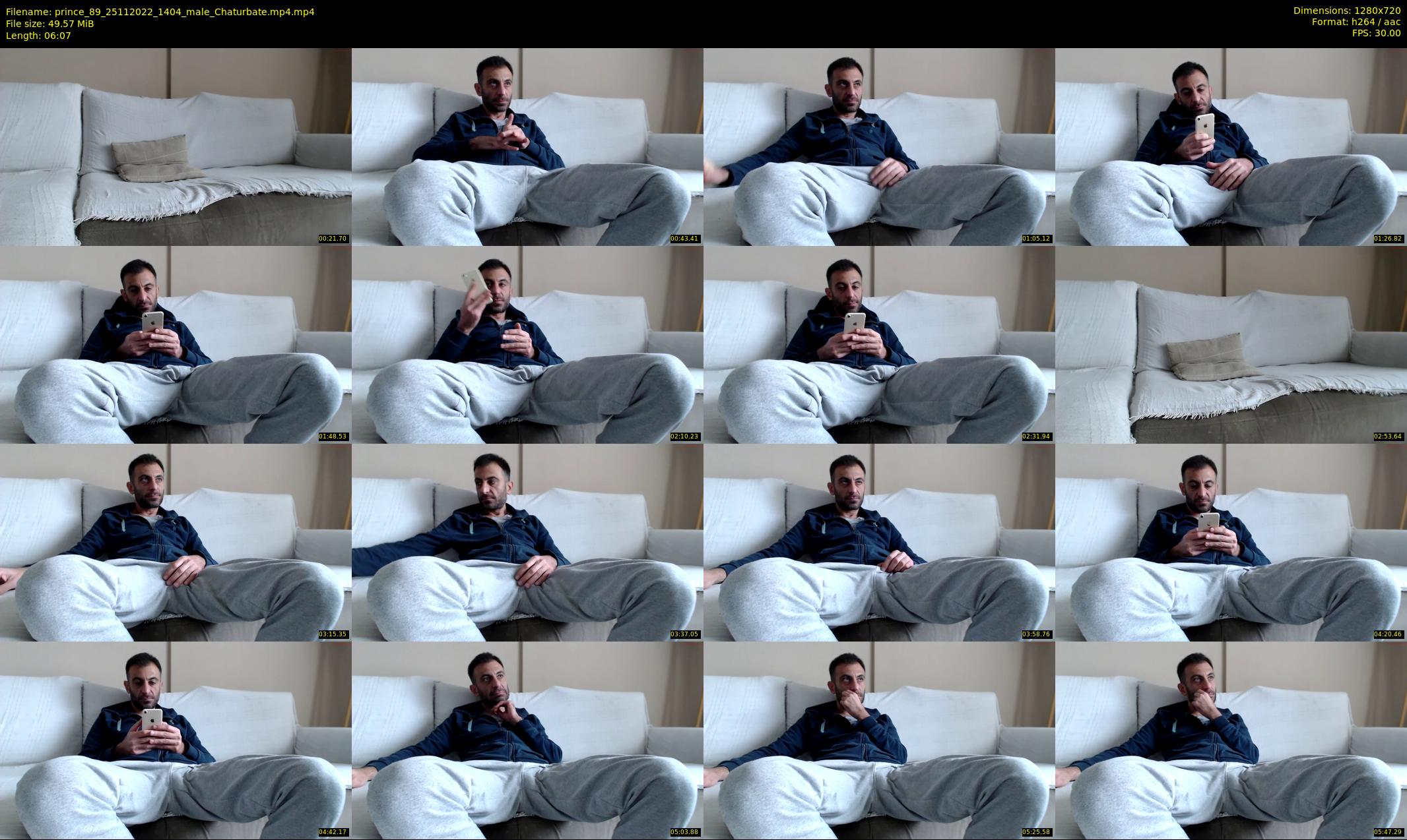 prince_89 — 7 minute Chaturbate male cam show recording, 720p, Nov 25, 2022
