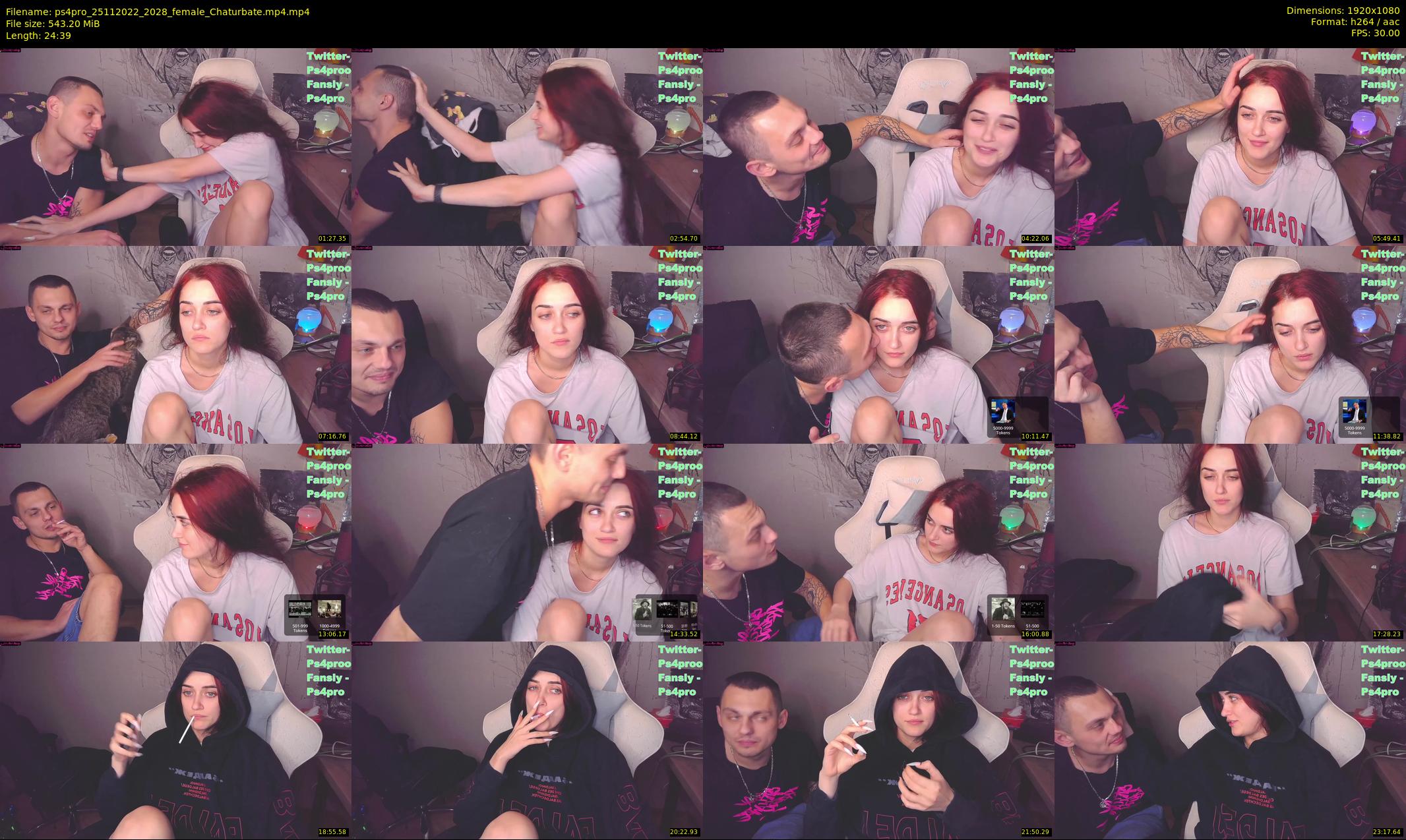 ps4pro — 25 minute Chaturbate female cam show recording, 1080p, Nov 25, 2022