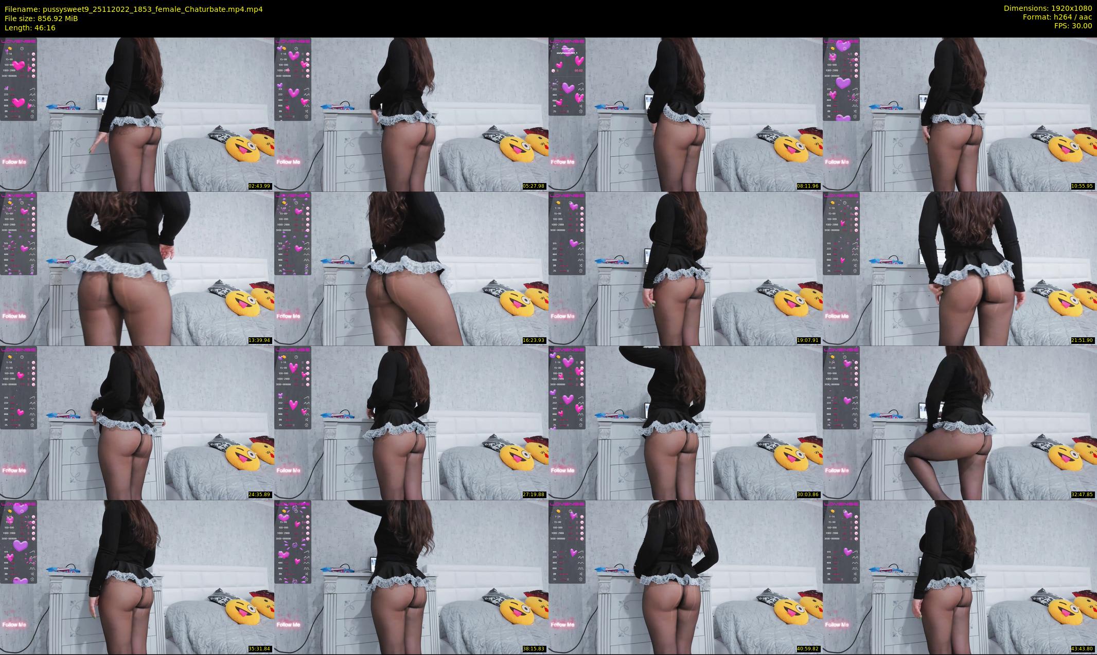 pussysweet9 — 47 minute Chaturbate female cam show recording, 1080p, Nov 25, 2022