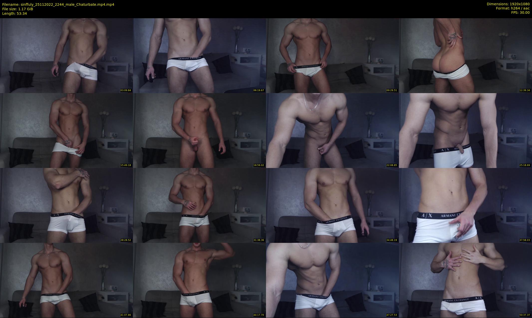 sinffuly — 54 minute Chaturbate male cam show recording, 1080p, Nov 25, 2022