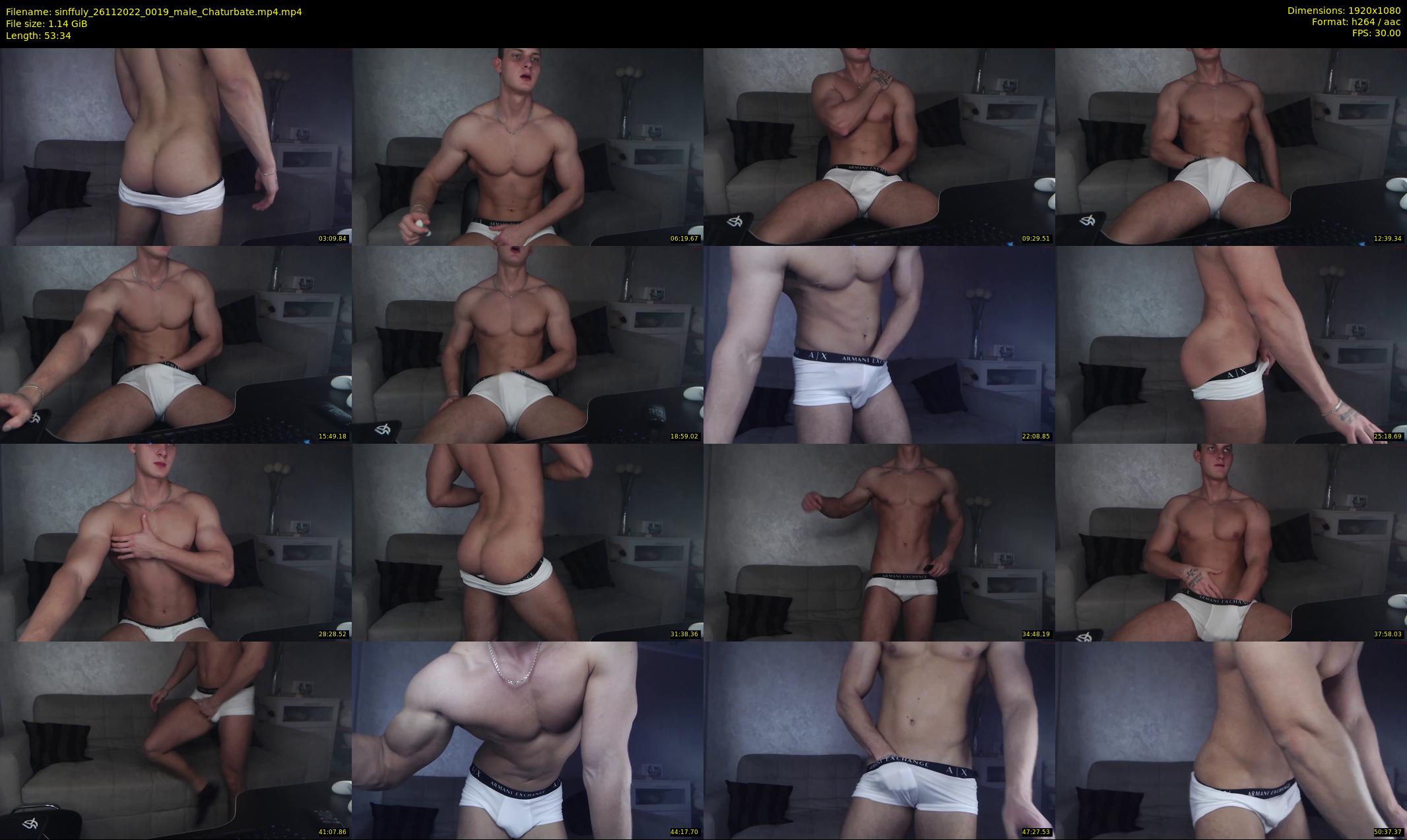 sinffuly — 54 minute Chaturbate male cam show recording, 1080p, Nov 26, 2022