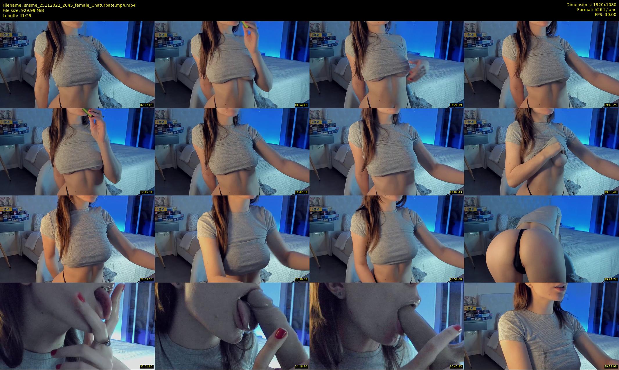 snsme — 42 minute Chaturbate female cam show recording, 1080p, Nov 25, 2022