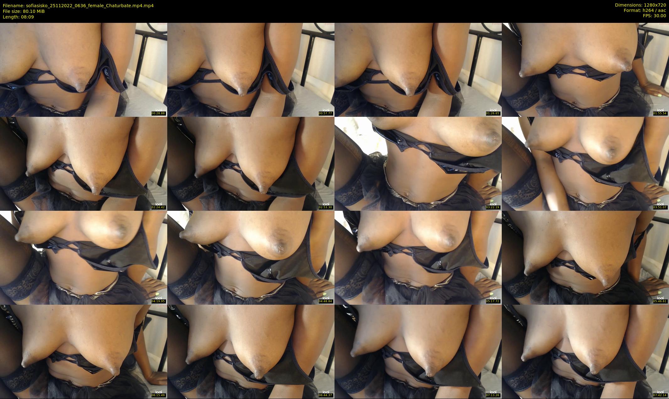 sofiasisko — 9 minute Chaturbate female cam show recording, 720p, Nov 25, 2022