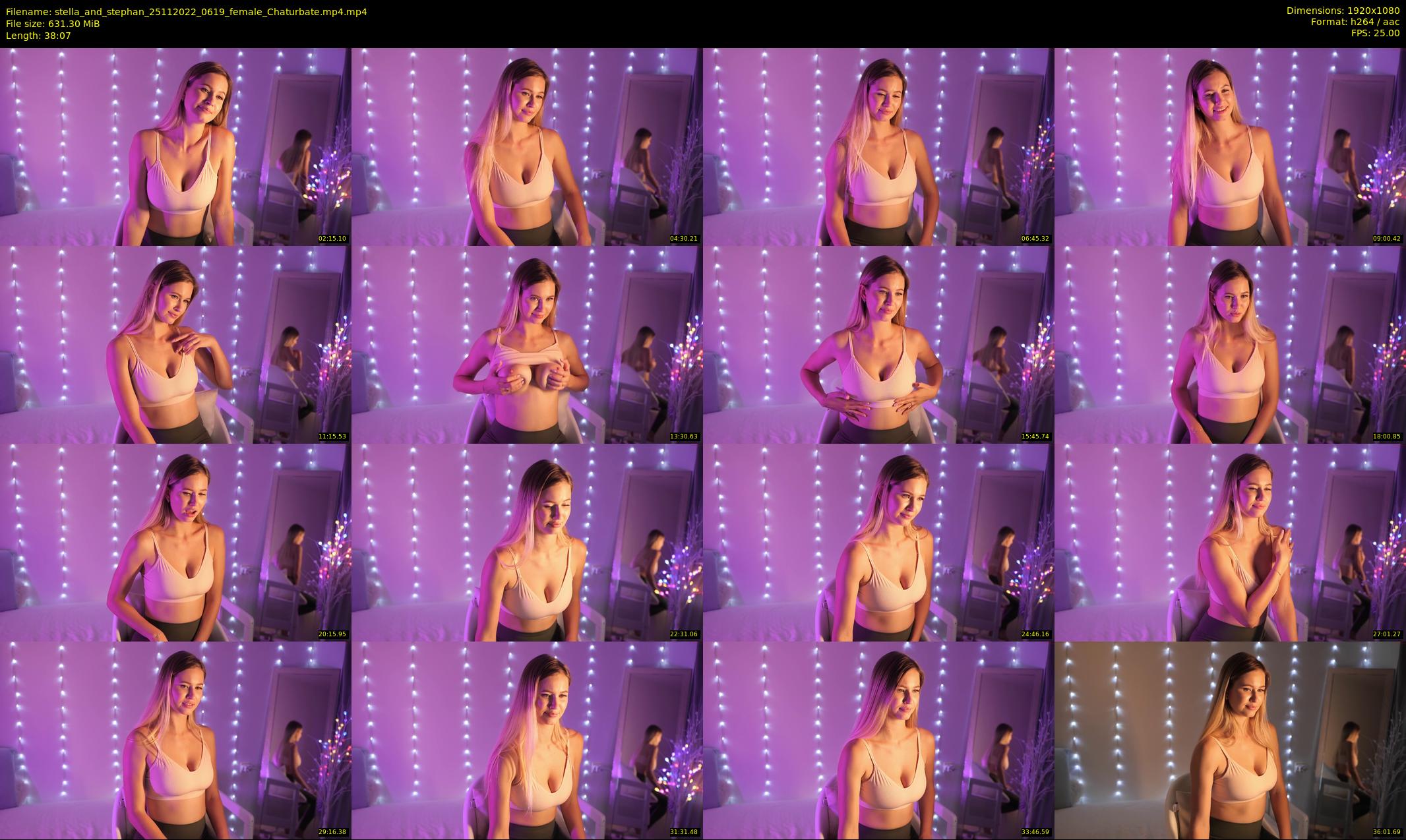 stella_and_stephan — 39 minute Chaturbate couple cam show recording, 1080p, Nov 25, 2022