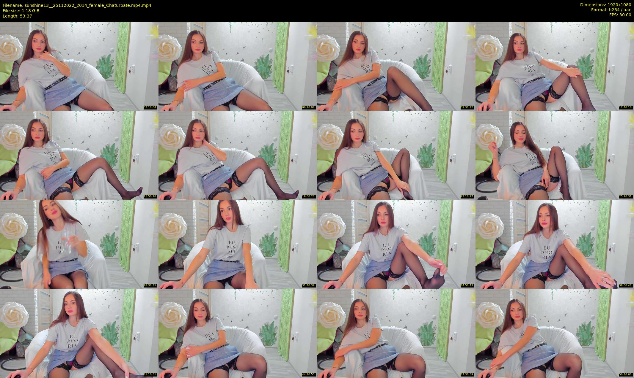 sunshine13_ — 54 minute Chaturbate female cam show recording, 1080p, Nov 25, 2022