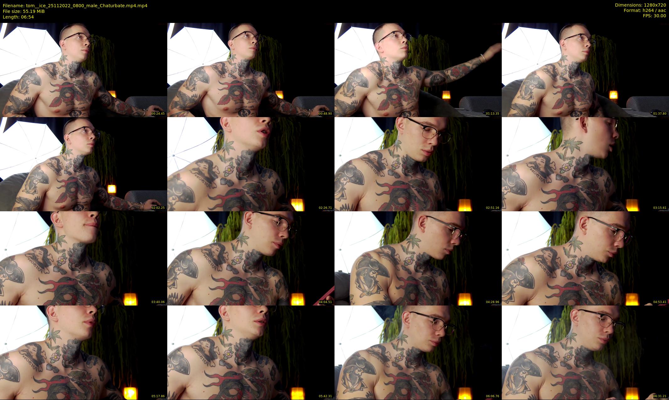 tom__ice — 7 minute Chaturbate male cam show recording, 720p, Nov 25, 2022