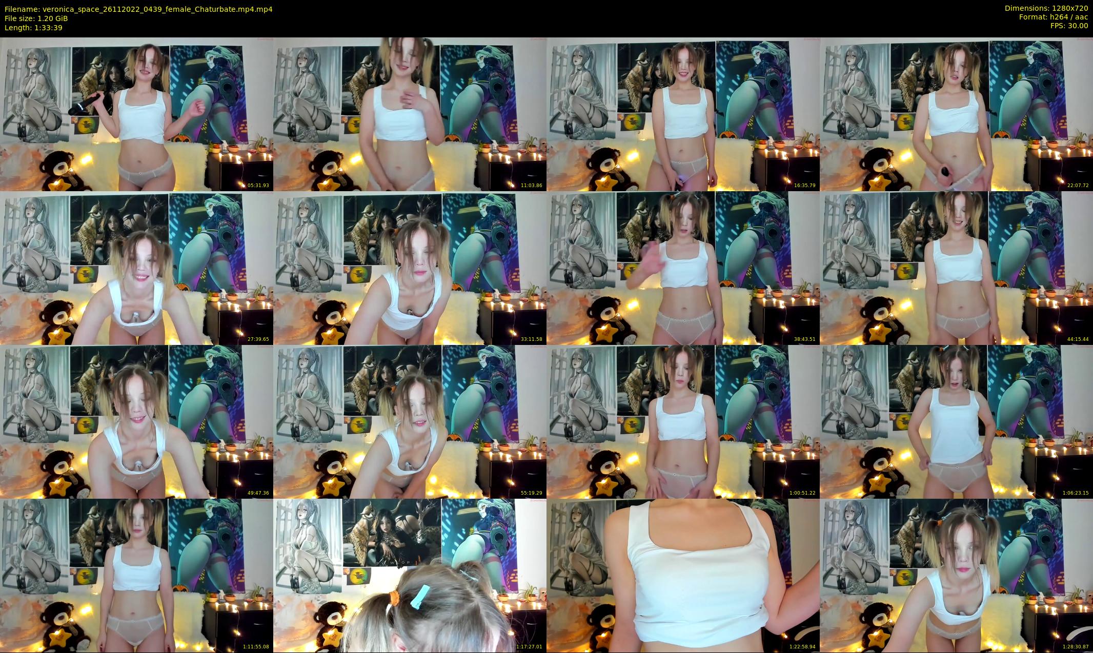 veronica_space — 94 minute Chaturbate female cam show recording, 720p, Nov 26, 2022