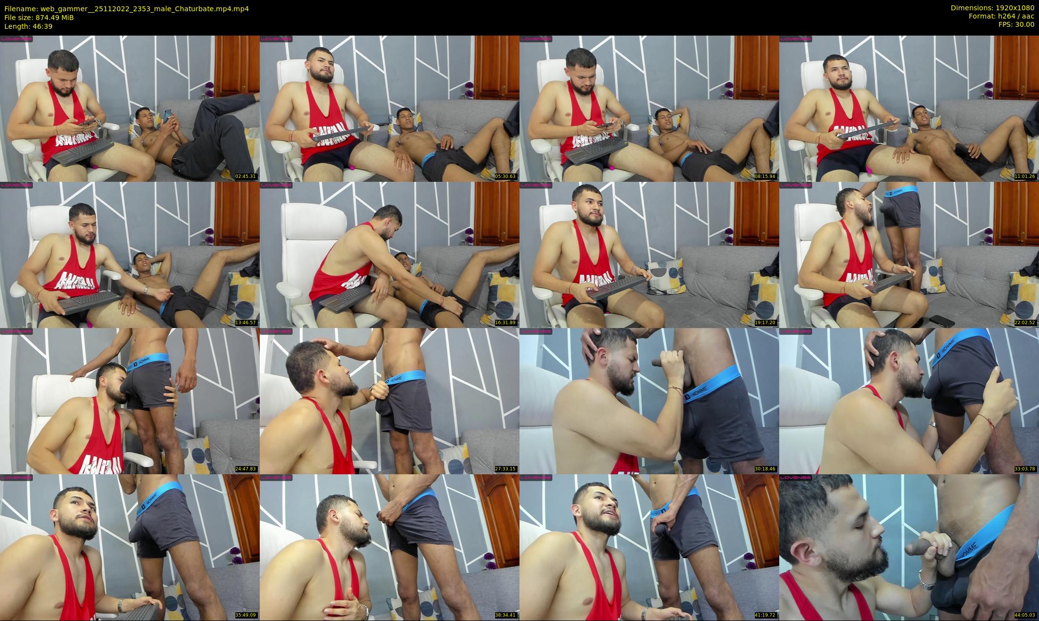 web_gammer_ — 47 minute Chaturbate male cam show recording, 1080p, Nov 25, 2022