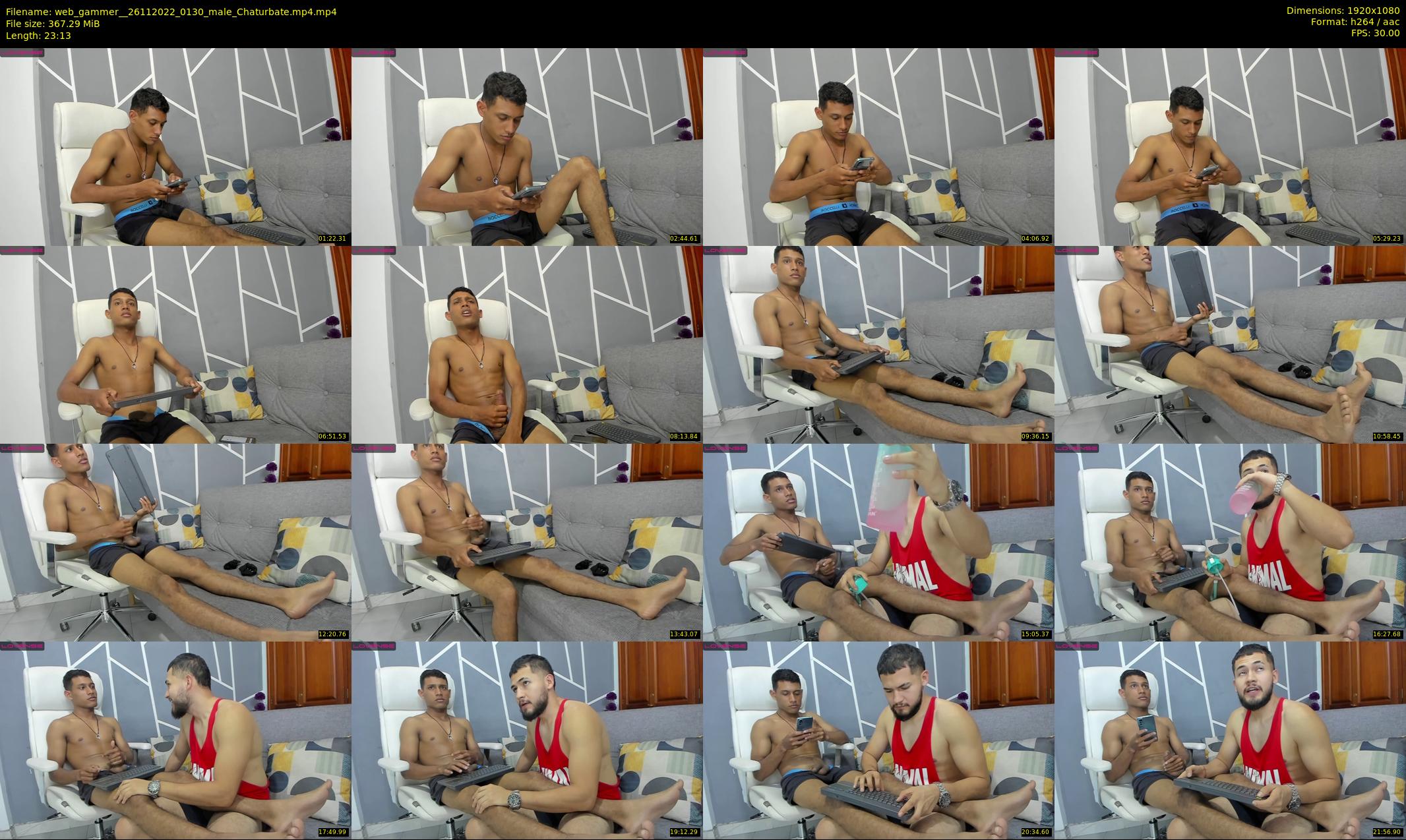 web_gammer_ — 24 minute Chaturbate male cam show recording, 1080p, Nov 26, 2022