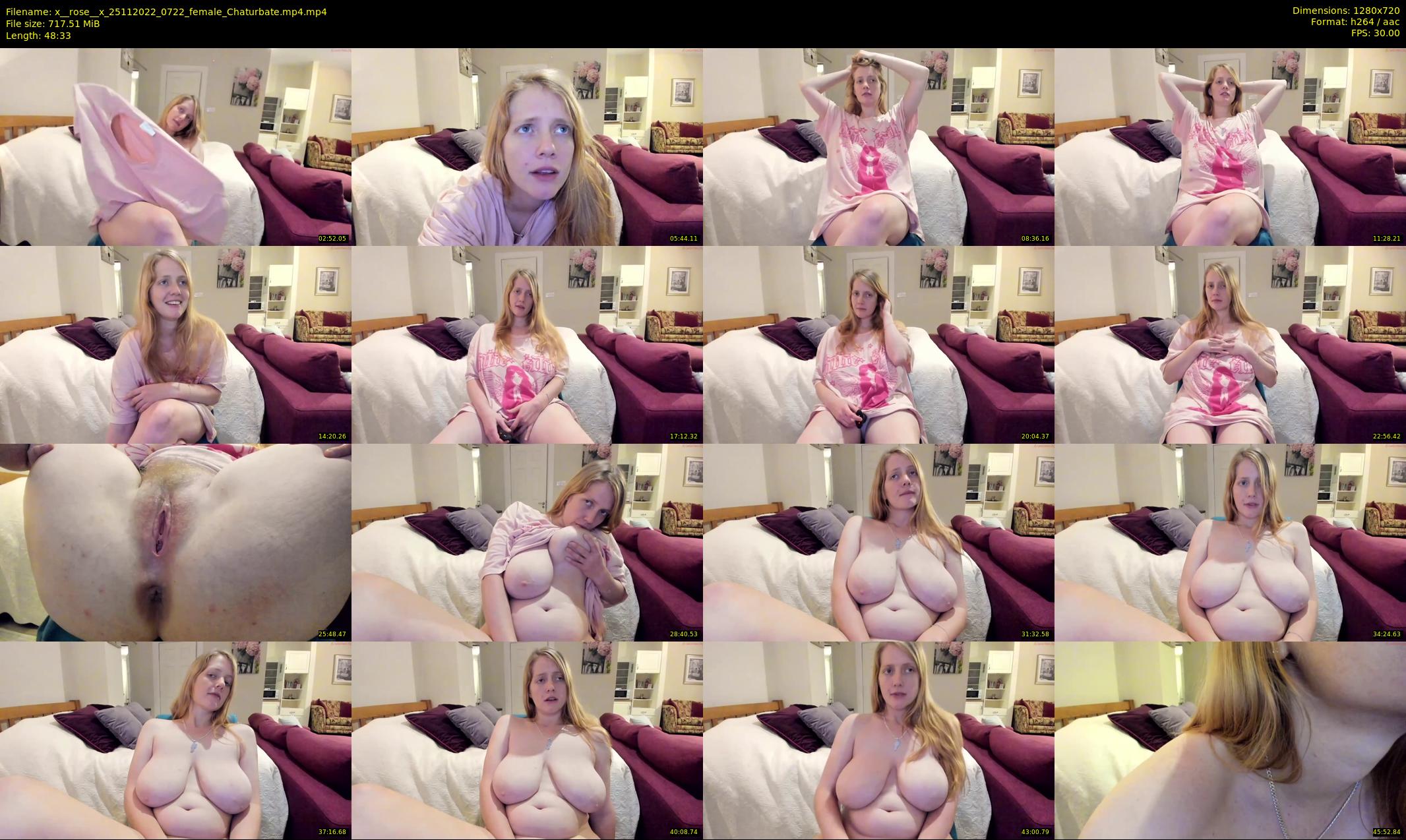 x__rose__x — 49 minute Chaturbate female cam show recording, 720p, Nov 25, 2022