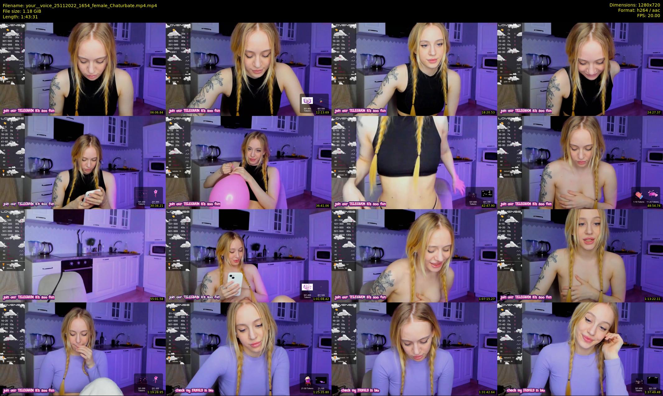 your__voice — 104 minute Chaturbate female cam show recording, 720p, Nov 25, 2022