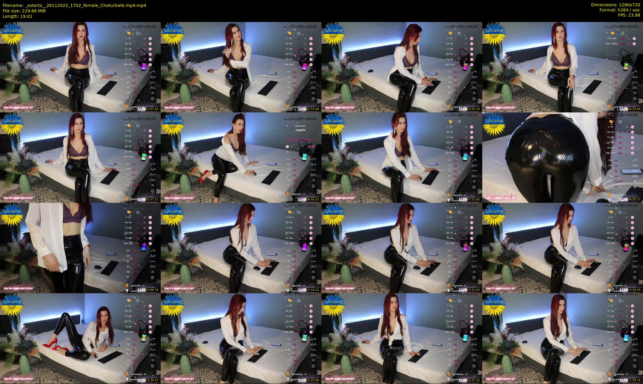 _astarta_ — 20 minute Chaturbate female cam show recording, 720p, Nov 26, 2022