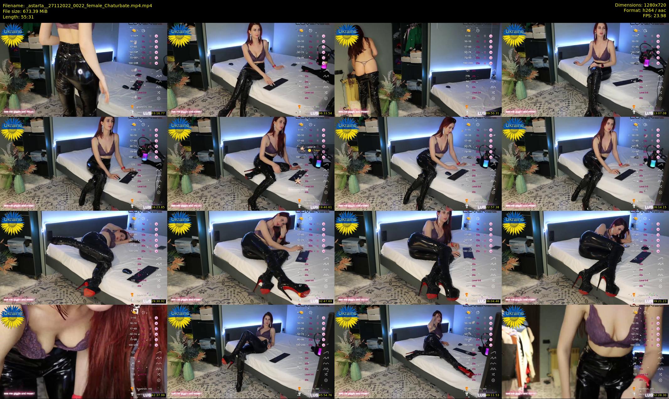 _astarta_ — 56 minute Chaturbate female cam show recording, 720p, Nov 27, 2022