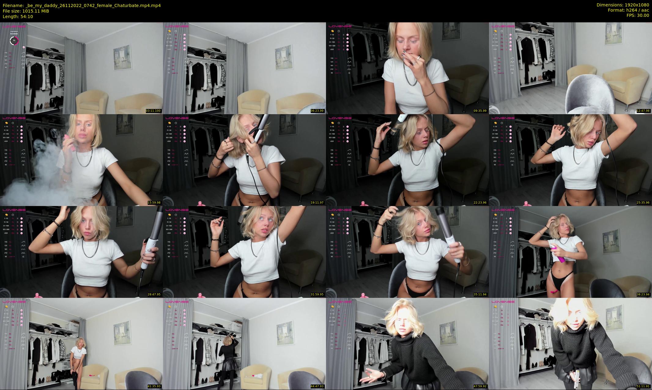 _be_my_daddy — 55 minute Chaturbate female cam show recording, 1080p, Nov 26, 2022