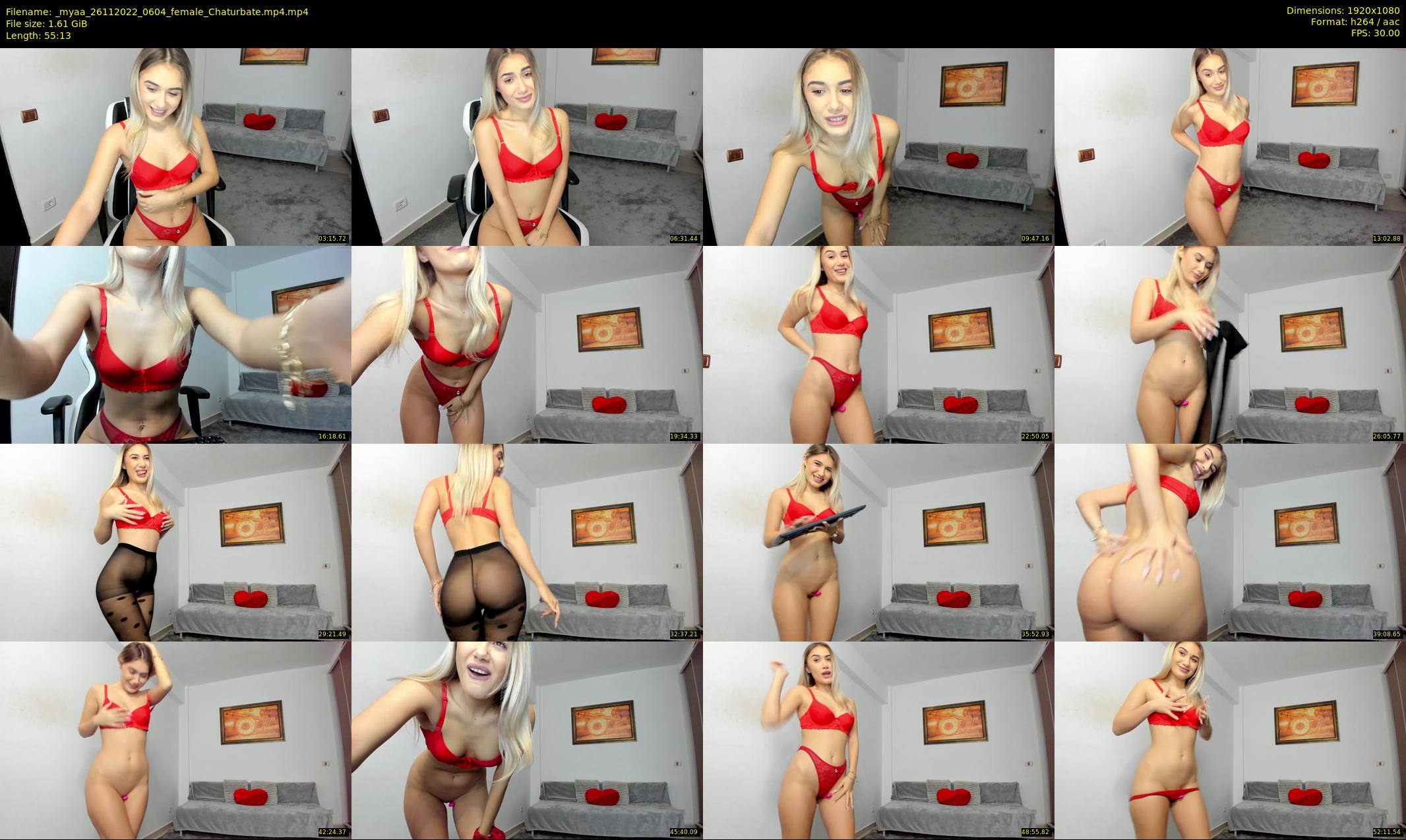 _myaa — 56 minute Chaturbate female cam show recording, 1080p, Nov 26, 2022