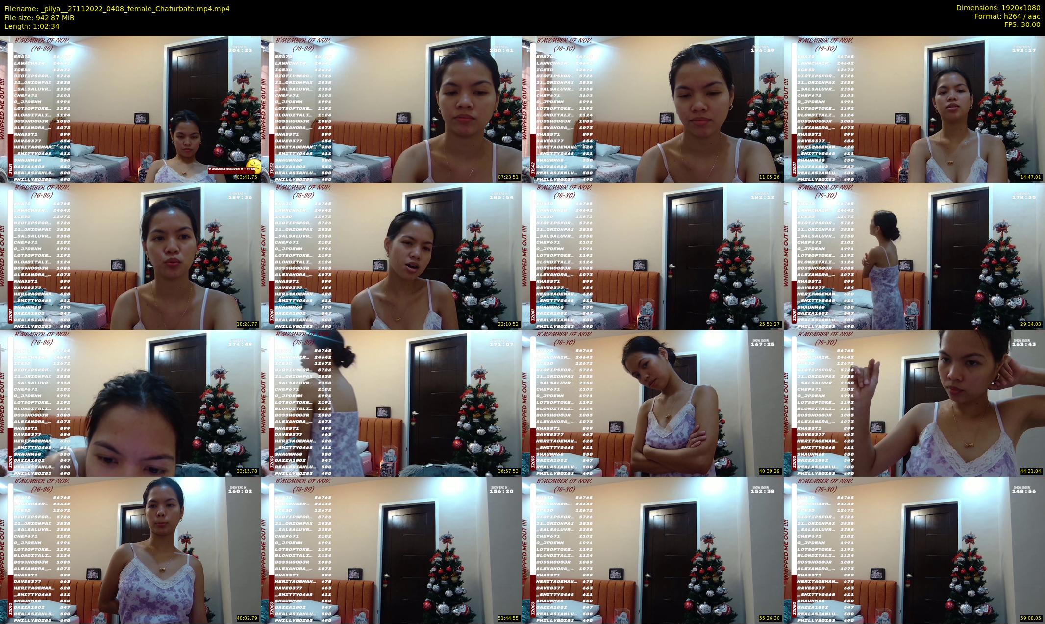 _pilya_ — 63 minute Chaturbate female cam show recording, 1080p, Nov 27, 2022