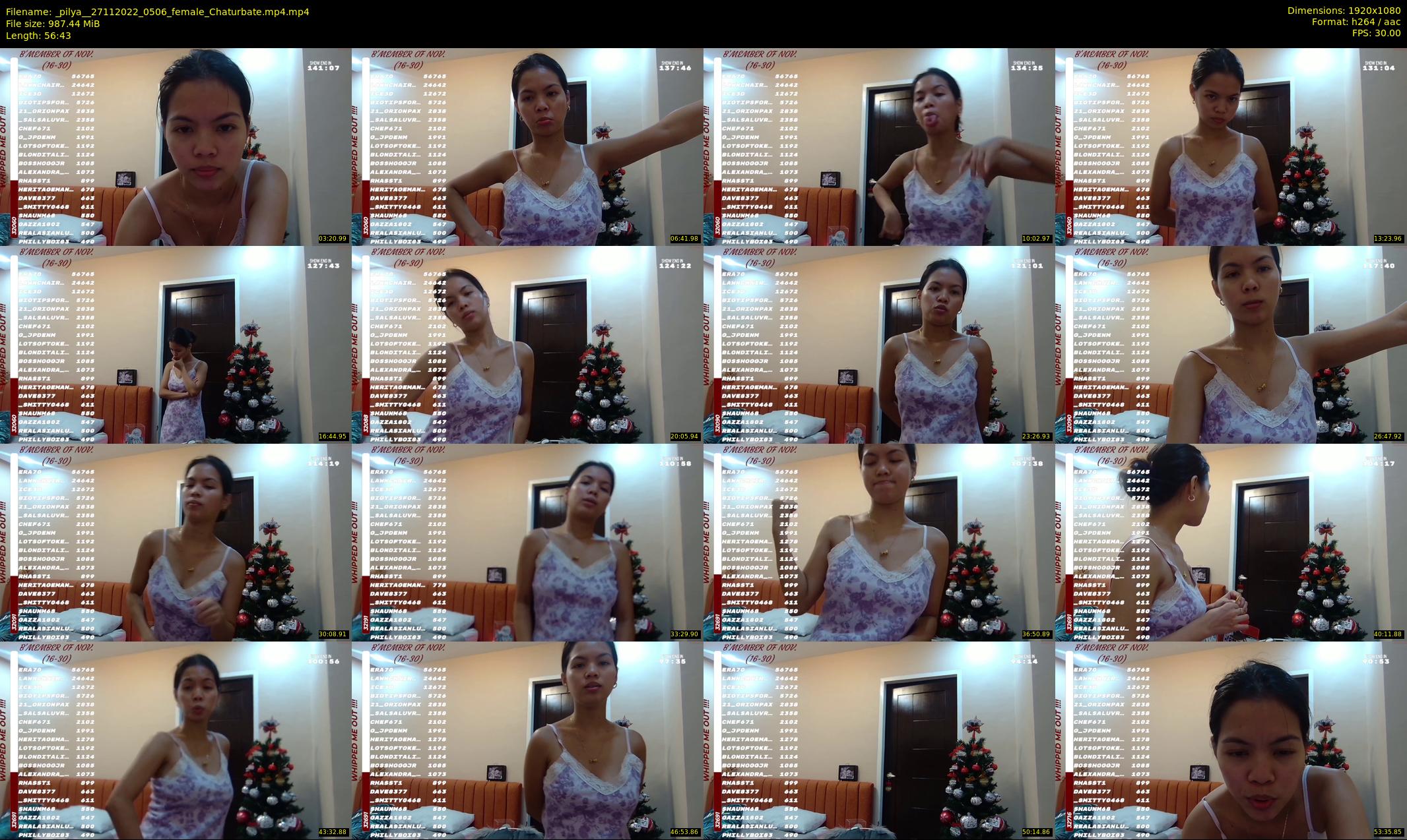 _pilya_ — 57 minute Chaturbate female cam show recording, 1080p, Nov 27, 2022