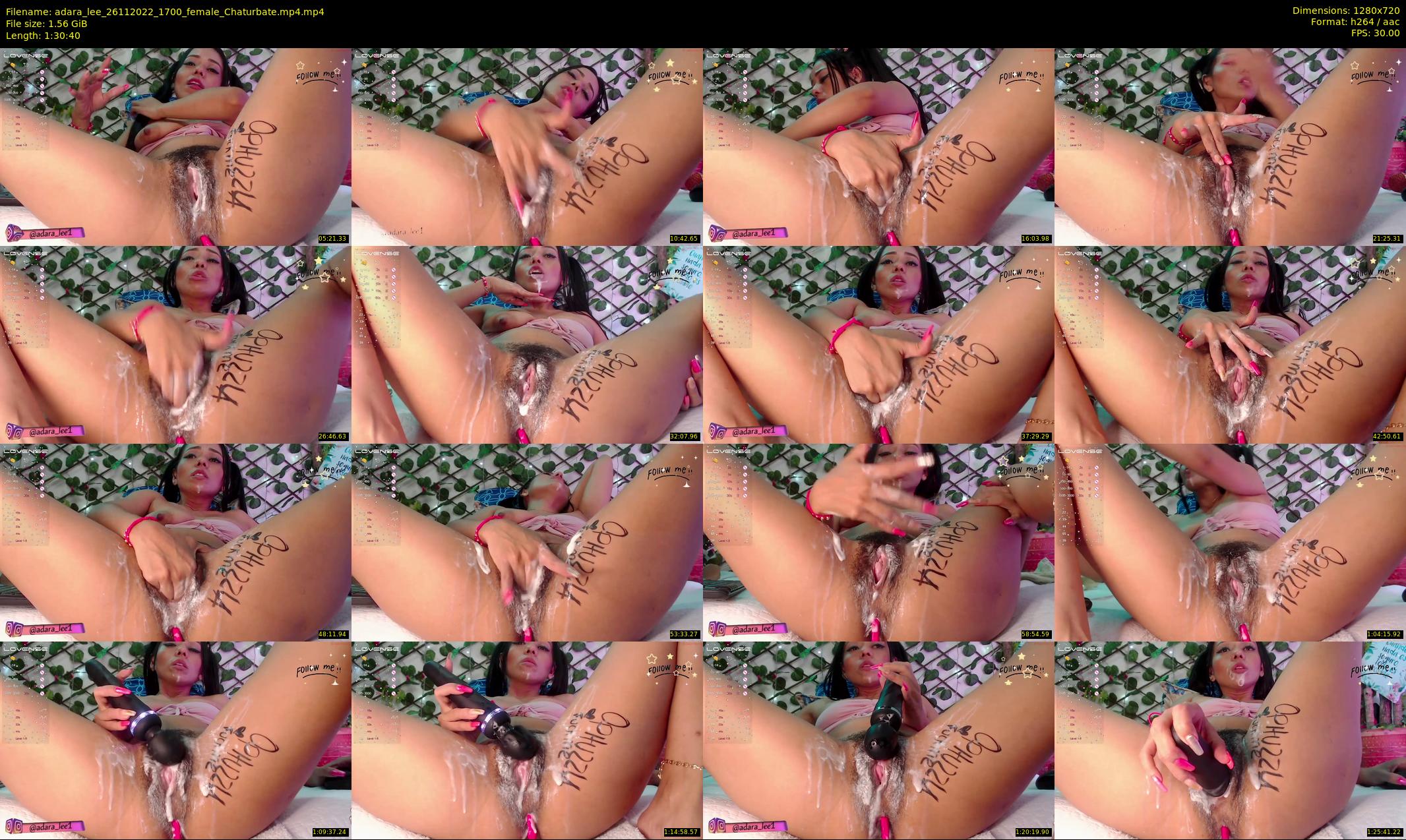 adara_lee — 91 minute Chaturbate female cam show recording, 720p, Nov 26, 2022